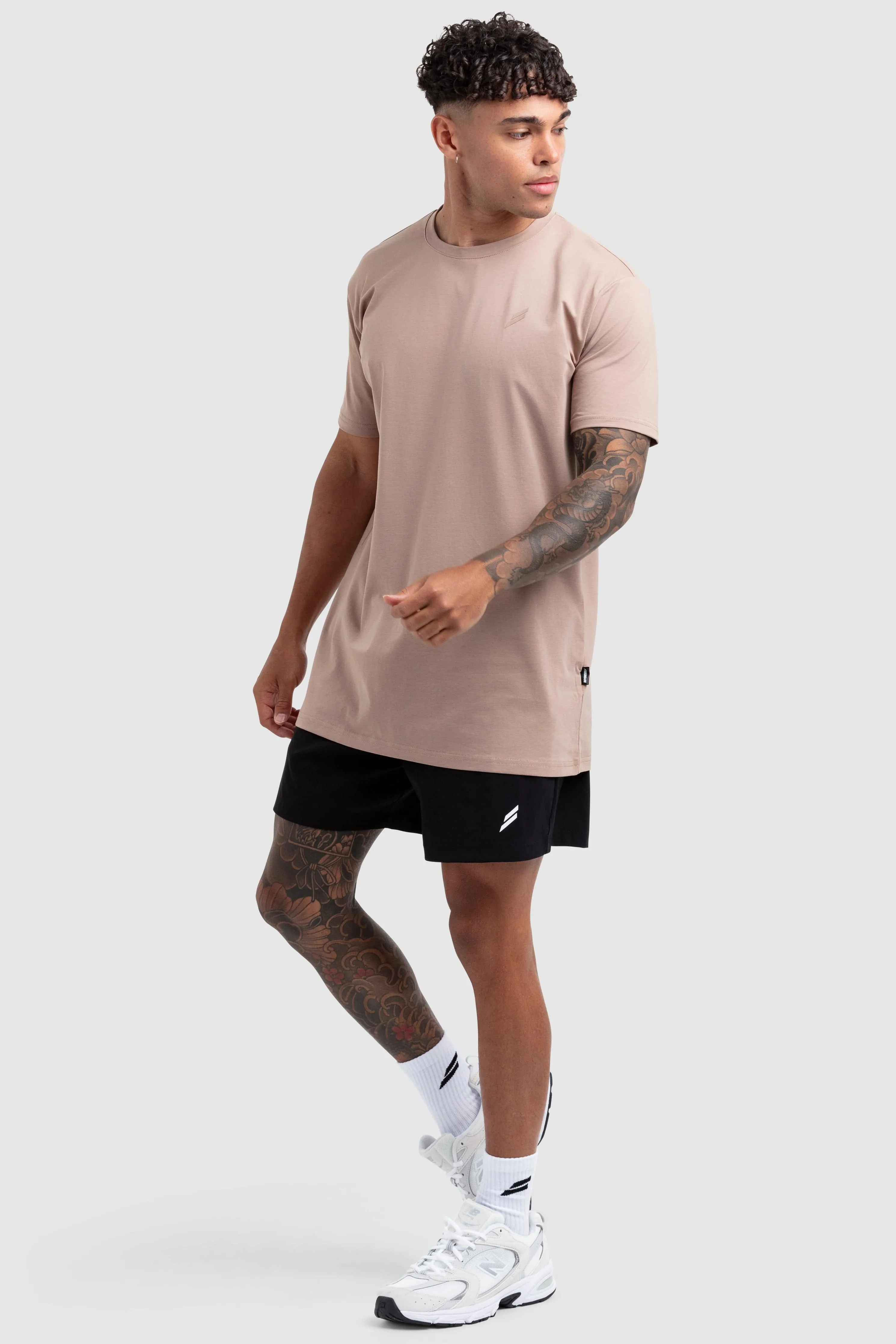 Power Regular Fit Tee V2 - Light Taupe sold by DOYOUEVEN product image thumbnail 3