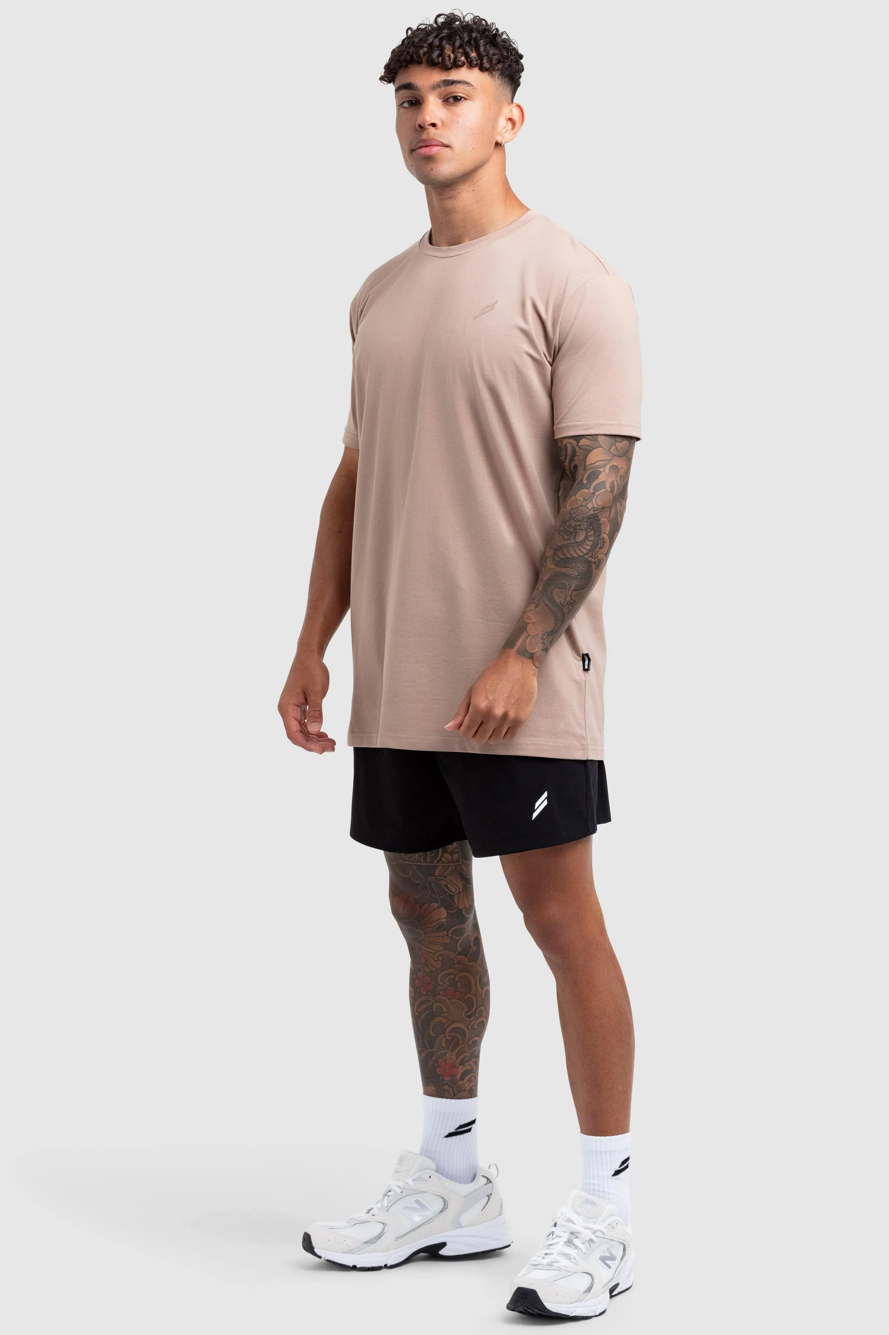 Power Regular Fit Tee V2 - Light Taupe sold by DOYOUEVEN product image thumbnail 2