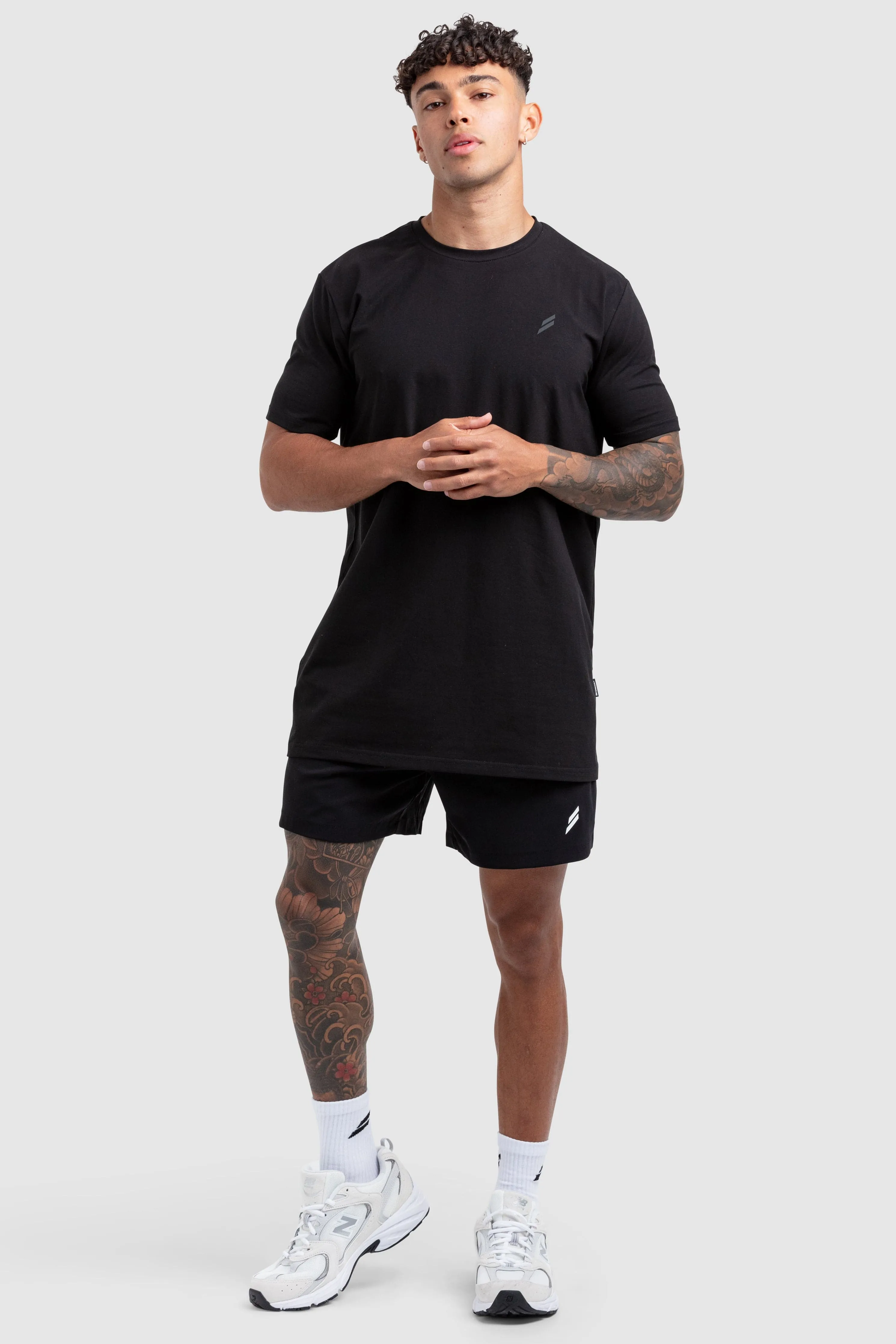 Power Regular Fit Tee V2 - Black sold by DOYOUEVEN product image thumbnail 2
