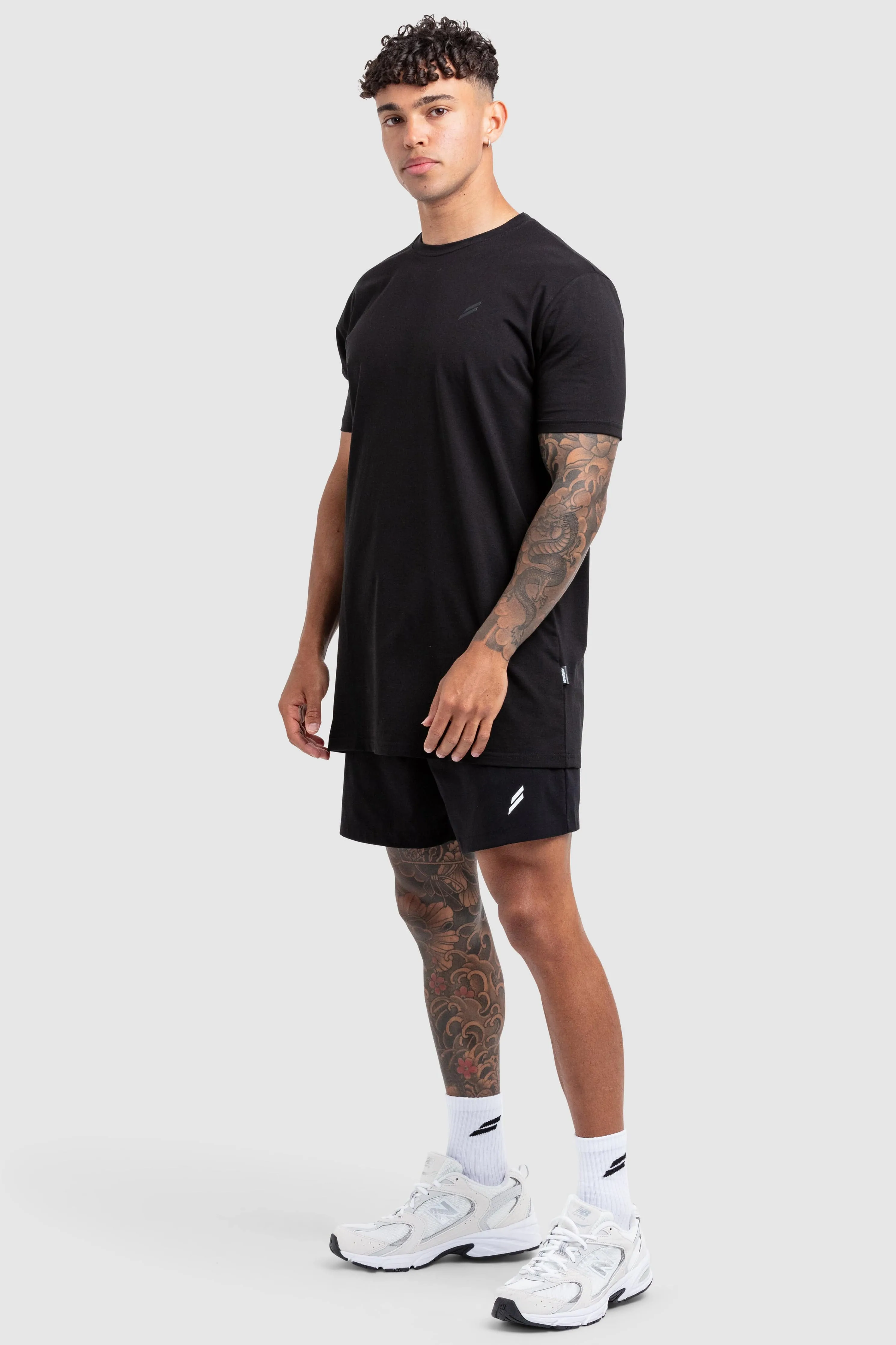 Power Regular Fit Tee V2 - Black sold by DOYOUEVEN product image thumbnail 3