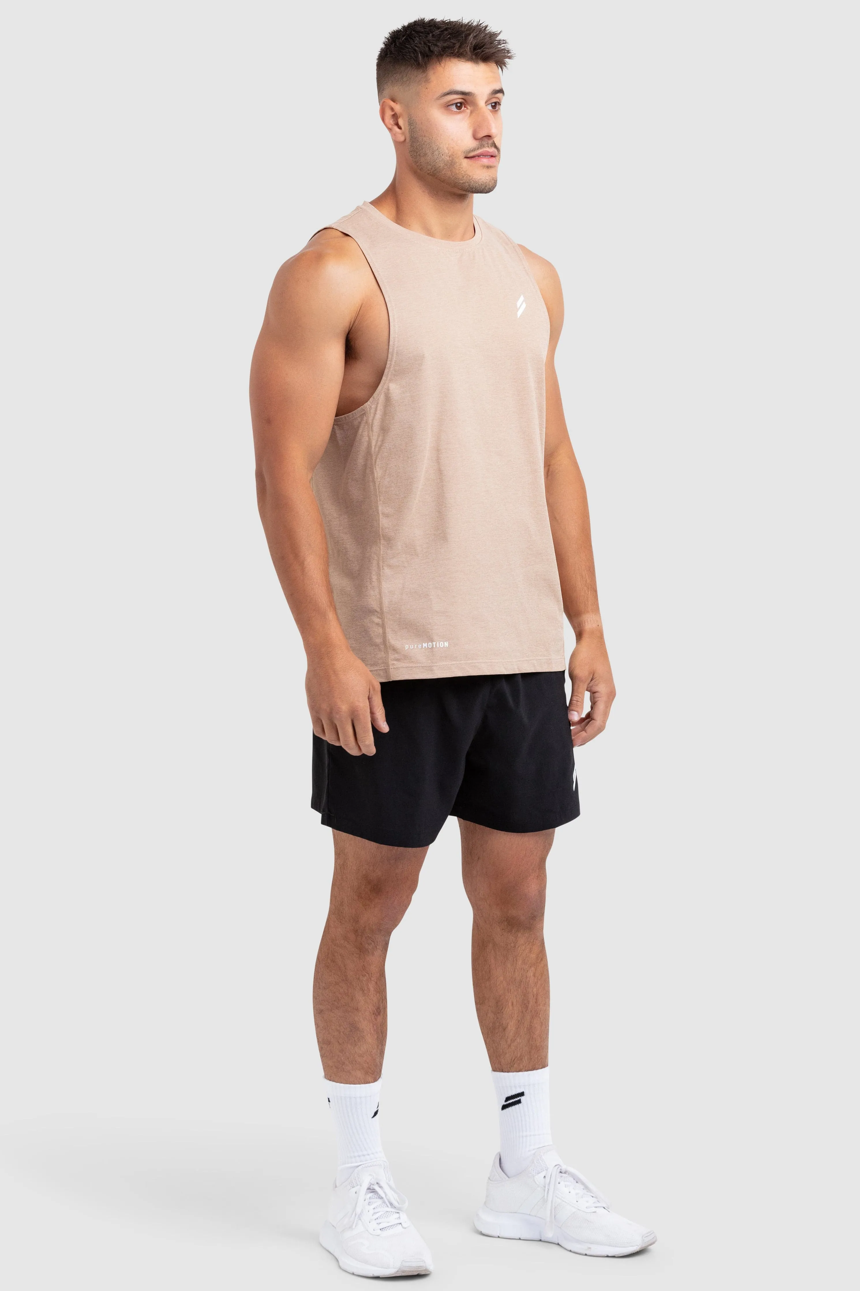 Puremotion Muscle Tank V3 - Light Taupe sold by DOYOUEVEN product image thumbnail 5