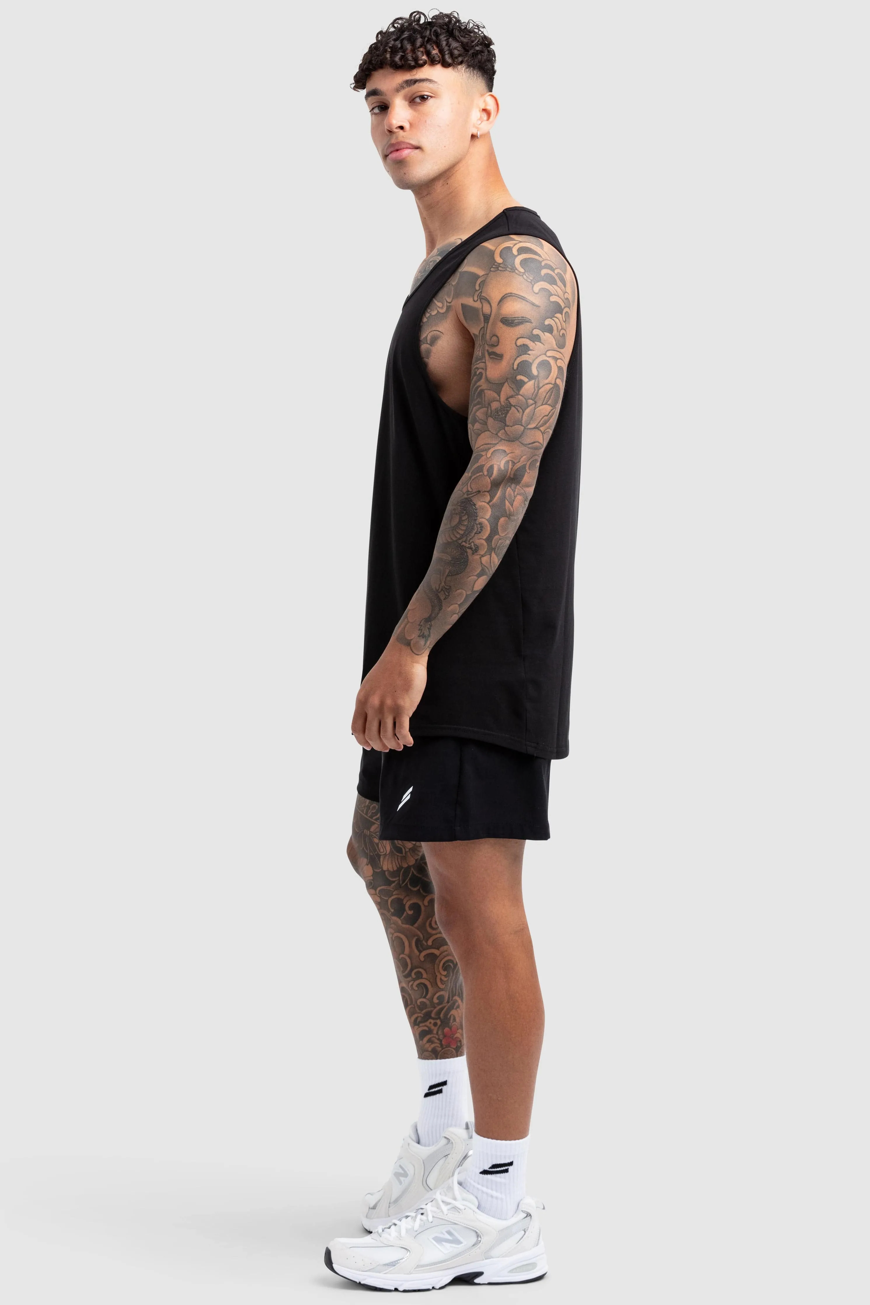 Mark Singlet V2 - Black sold by DOYOUEVEN product image thumbnail 4