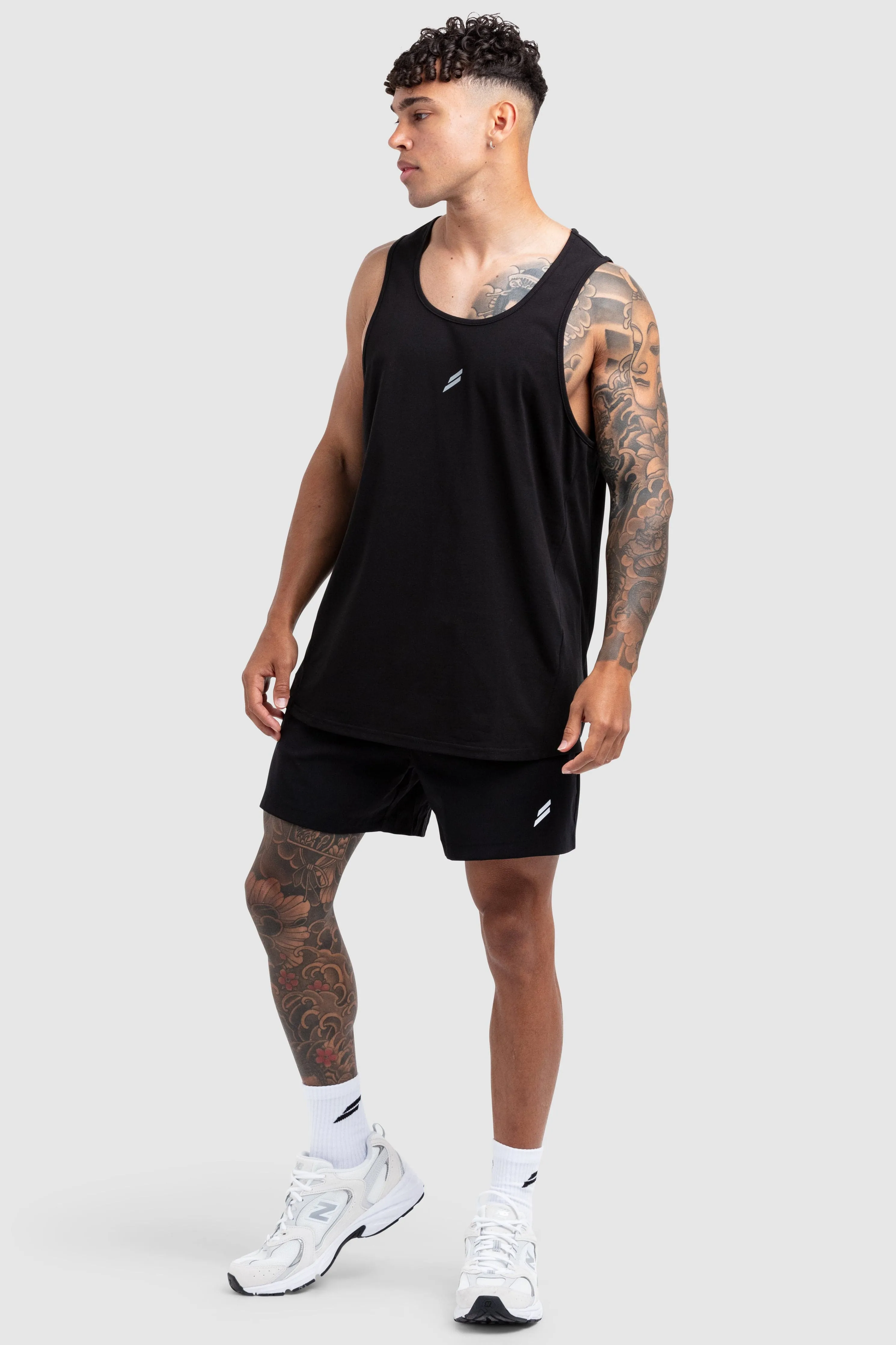 Mark Singlet V2 - Black sold by DOYOUEVEN product image thumbnail 3