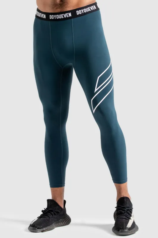 Compfit Core Tights - Deep Green sold by DOYOUEVEN