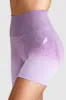 Ombre Scrunch Seamless Shorts - Purple sold by DOYOUEVEN