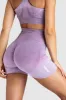Ombre Scrunch Seamless Shorts - Purple sold by DOYOUEVEN