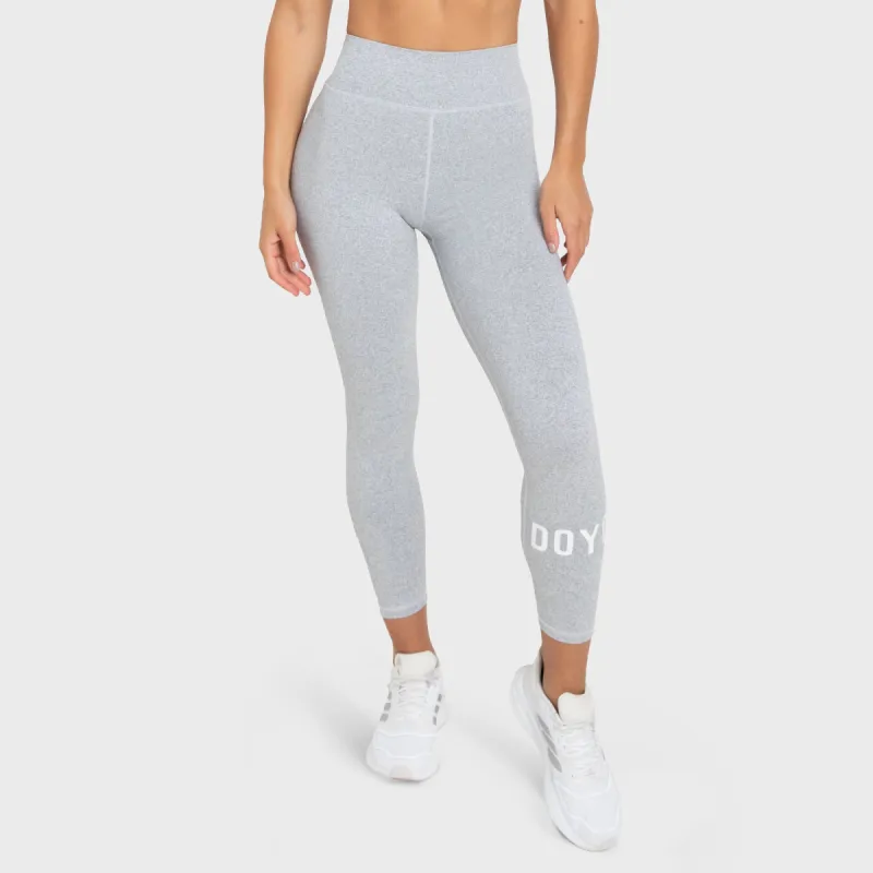 Stretch-Lite Leggings - Grey Marl sold by DOYOUEVEN