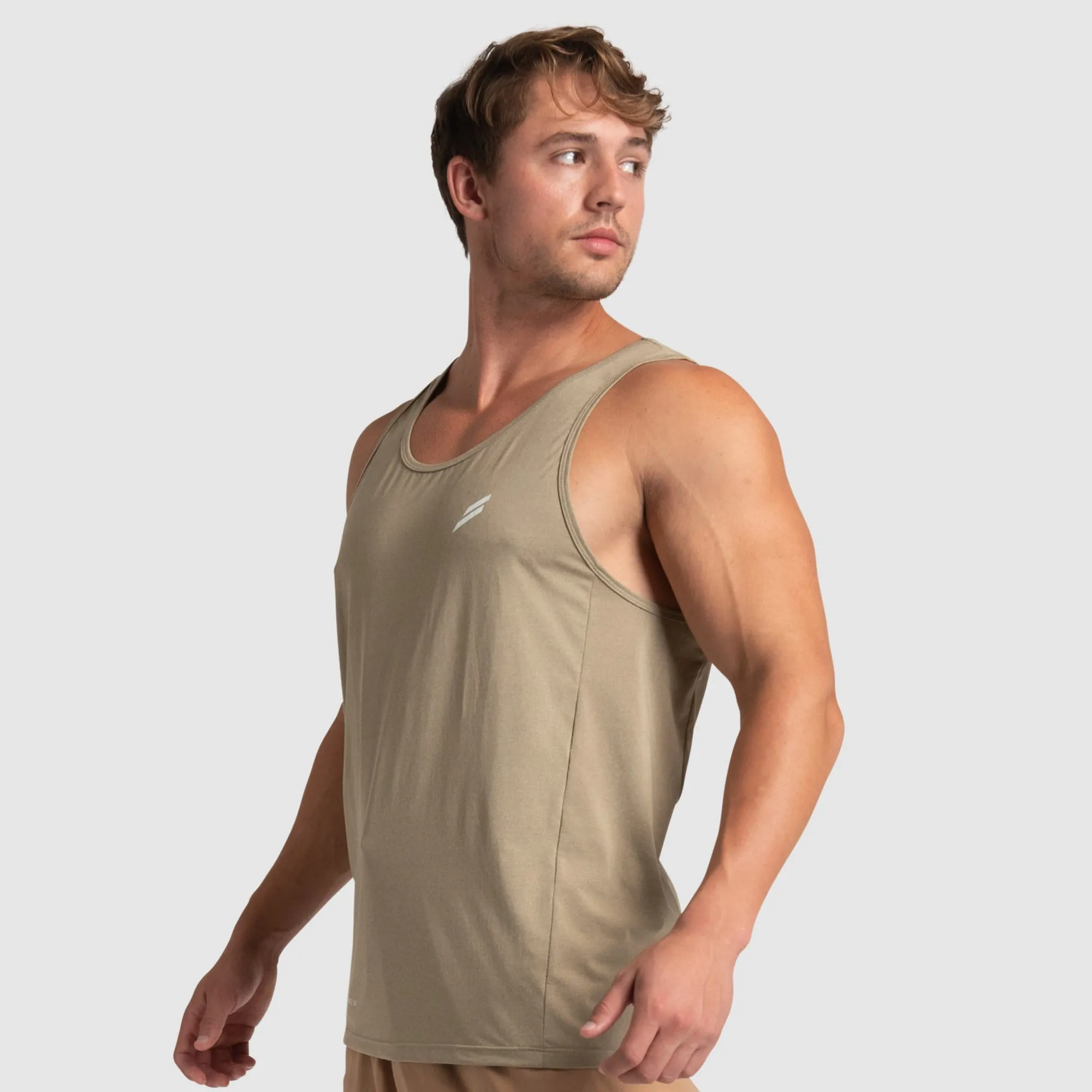 Puremotion Singlet V2 - Sand sold by DOYOUEVEN