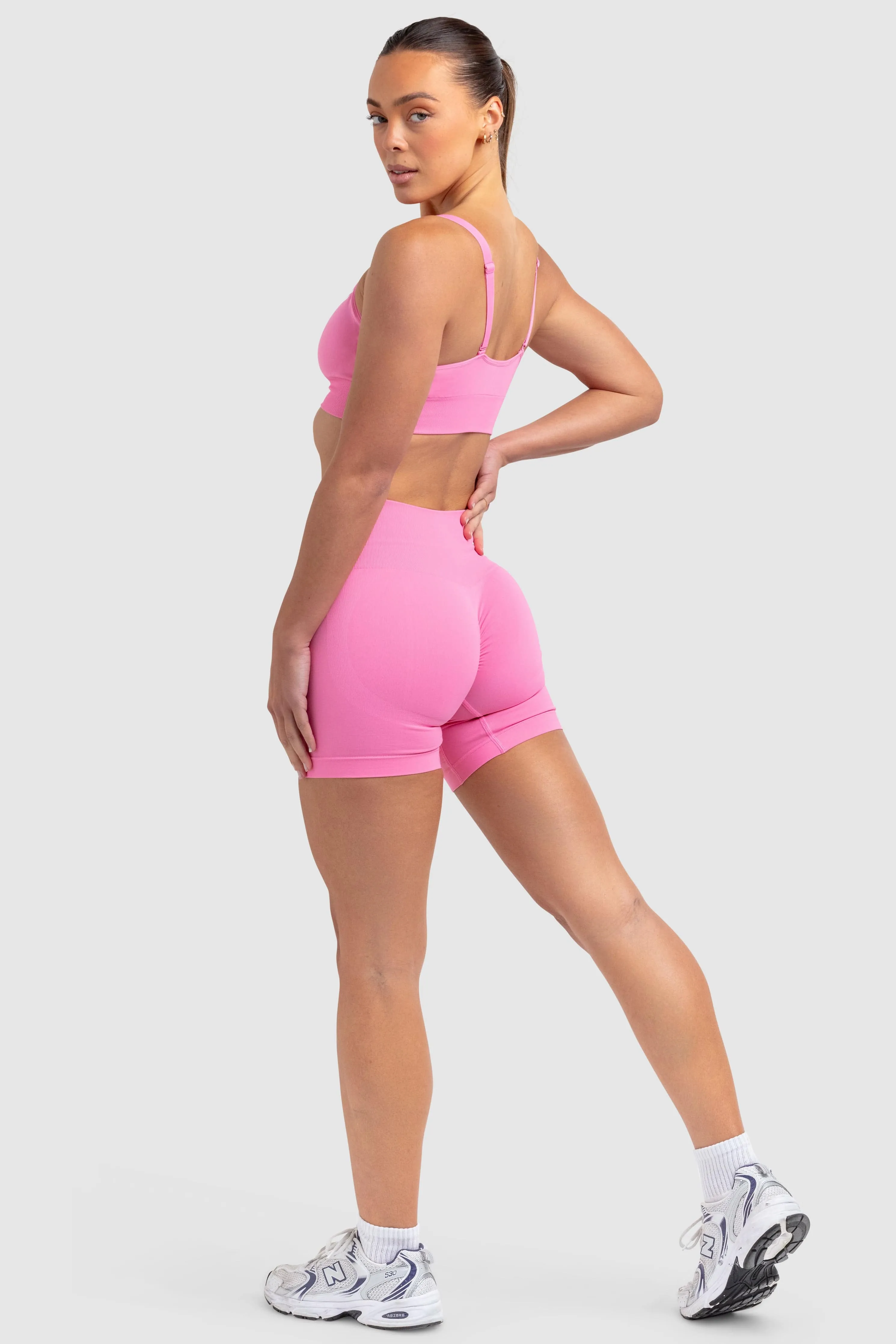 Scrunch 2 Seamless Shorts - Bubblegum Pink sold by DOYOUEVEN product image thumbnail 3