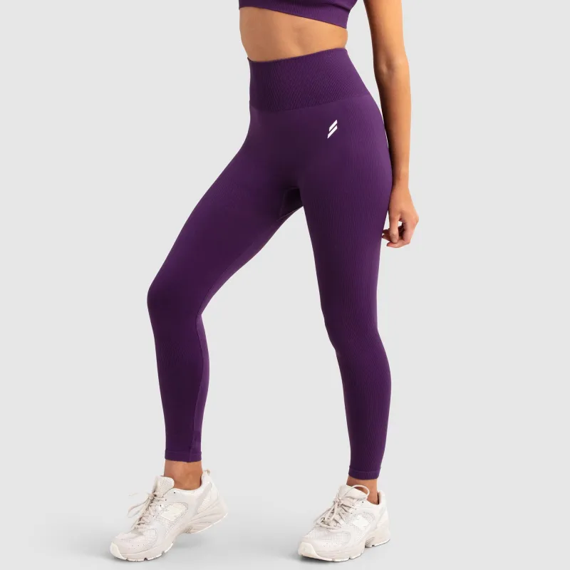 Impact Seamless Leggings - Plum sold by DOYOUEVEN