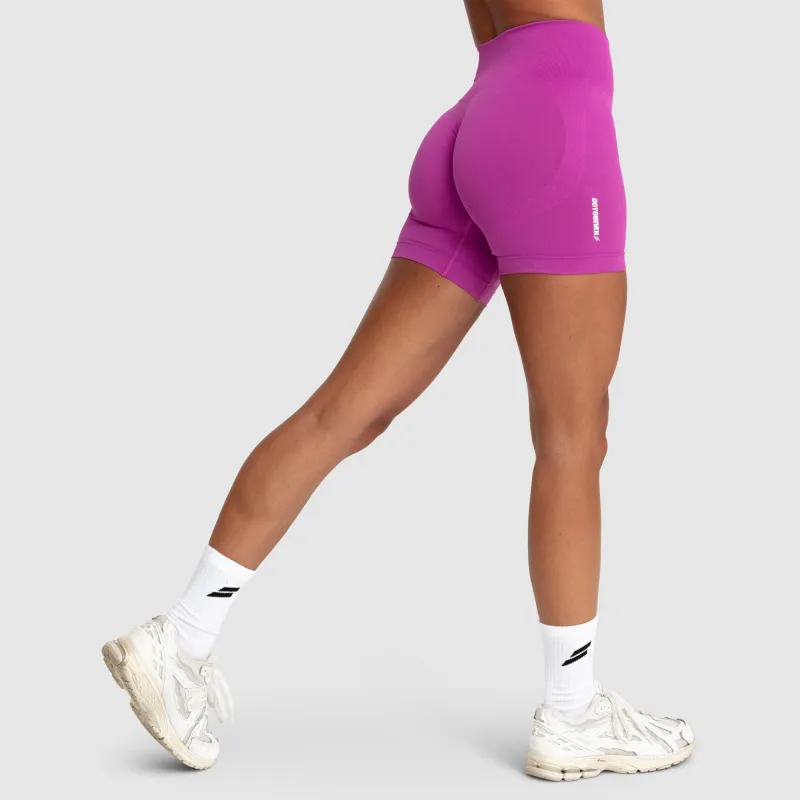 Scrunch 2 Seamless Shorts - Pink Voltage sold by DOYOUEVEN