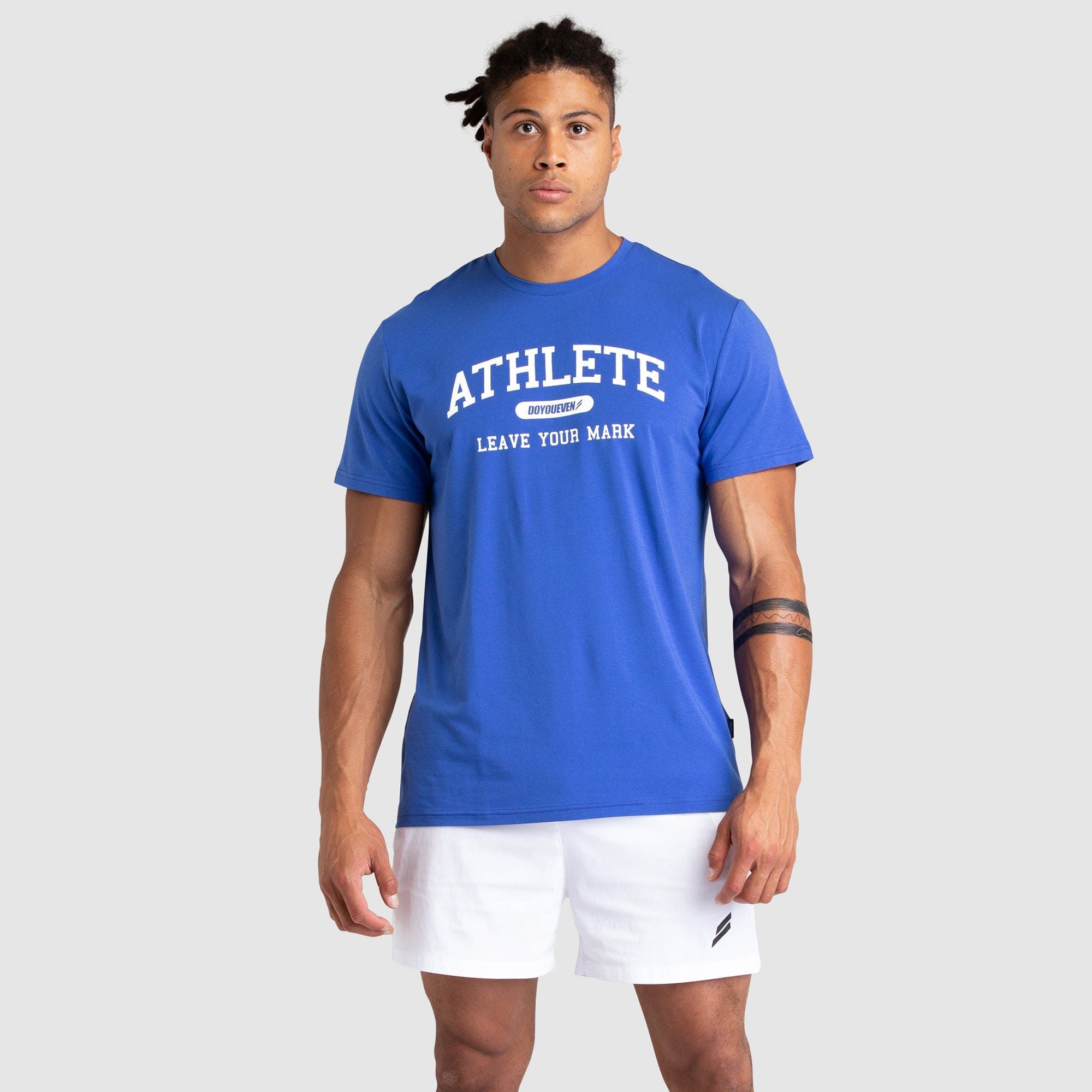 Athlete Regular Fit Tee - Blue sold by DOYOUEVEN product image thumbnail 3