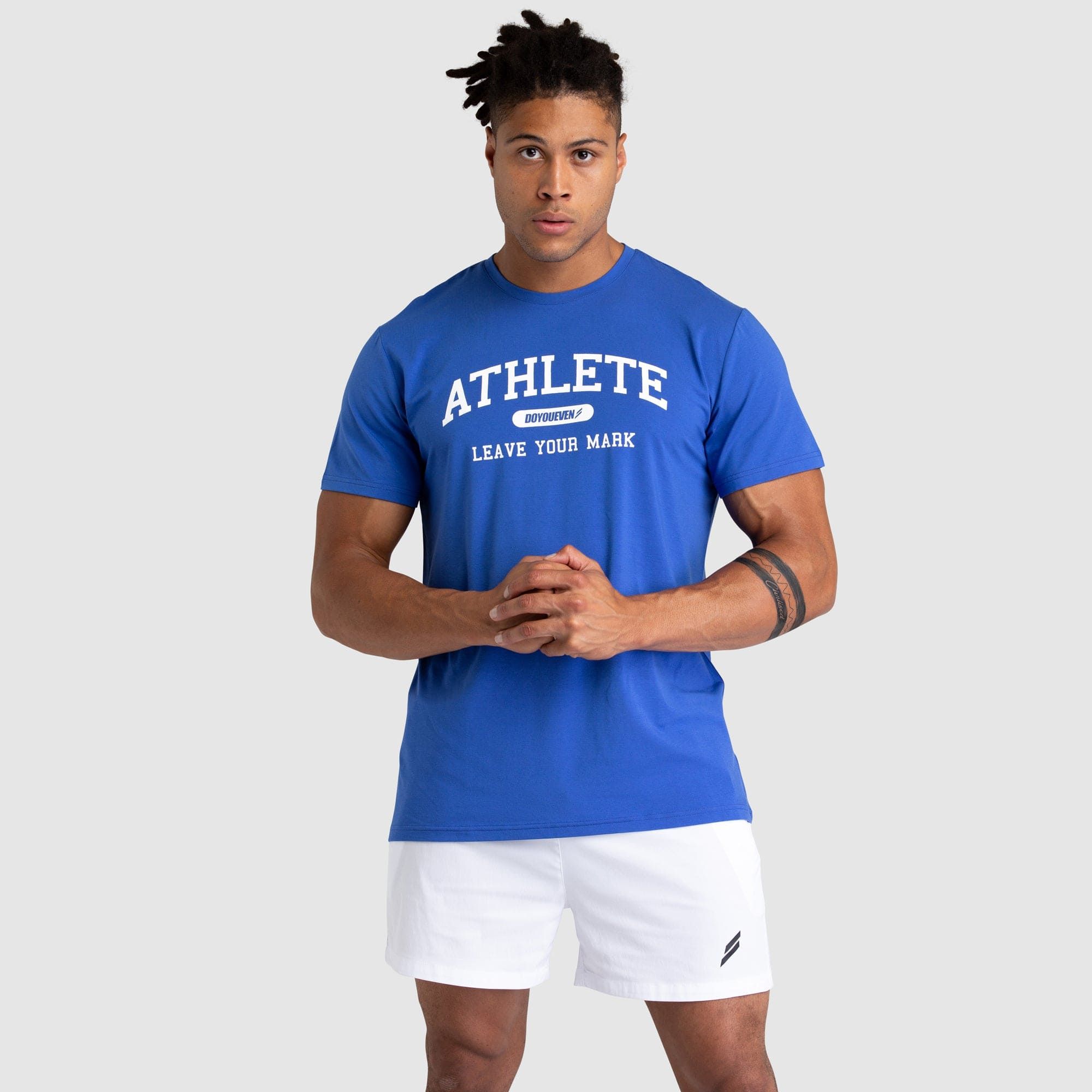 Athlete Regular Fit Tee - Blue sold by DOYOUEVEN product image thumbnail 2