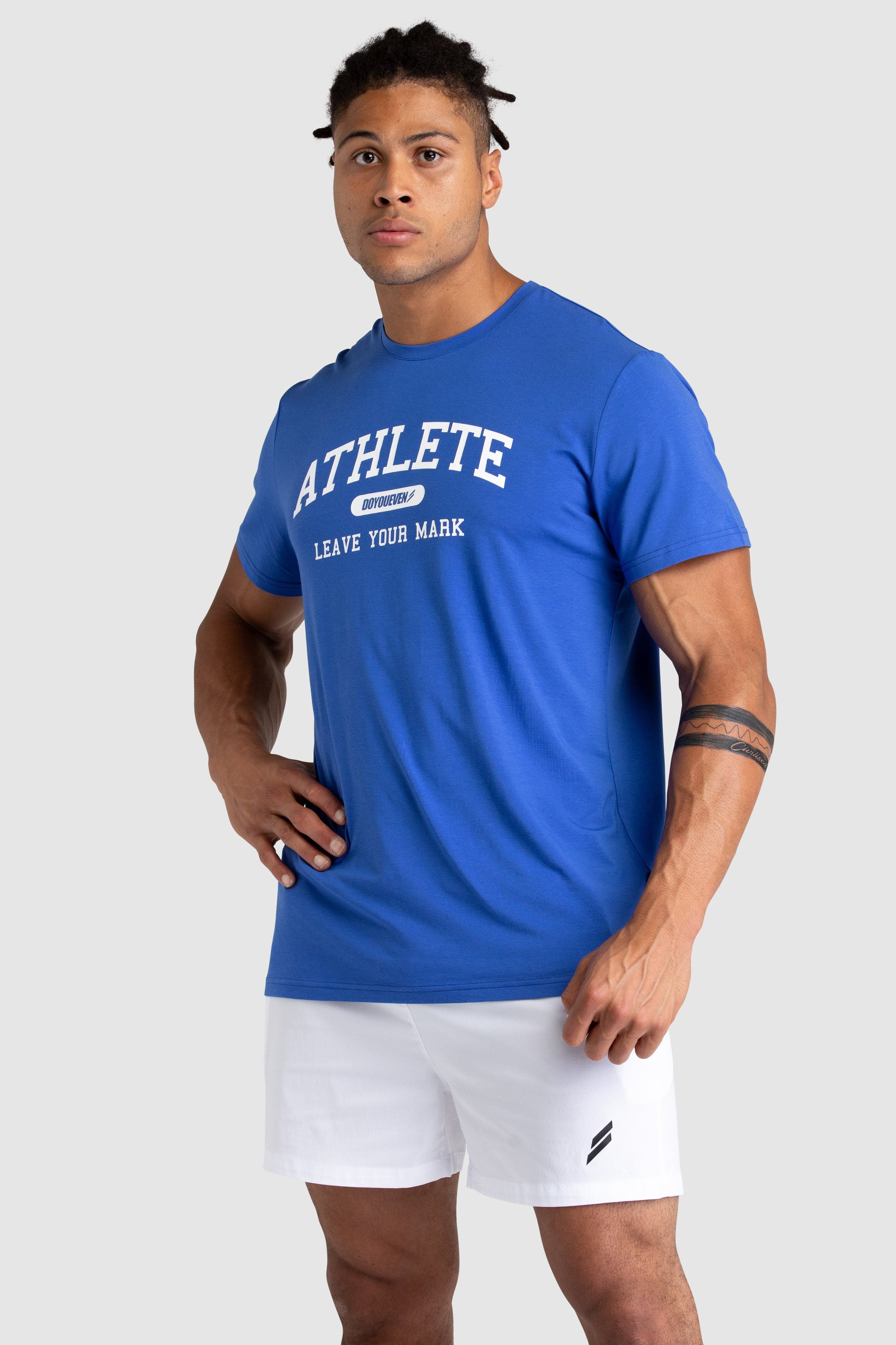 Athlete Regular Fit Tee - Blue sold by DOYOUEVEN product image thumbnail 6
