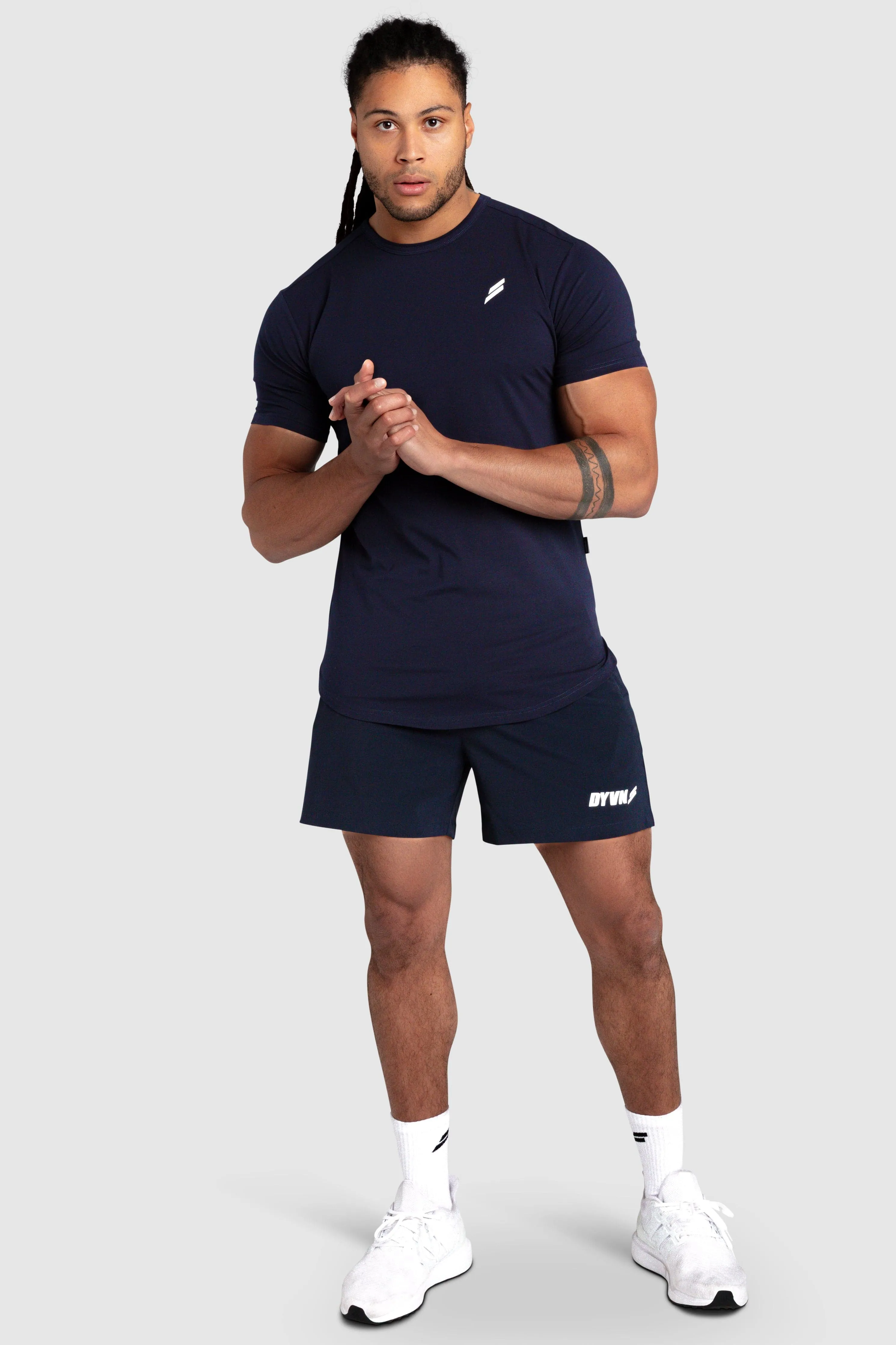 Mark Drop Tee V3 - Navy Nightsky sold by DOYOUEVEN product image thumbnail 2