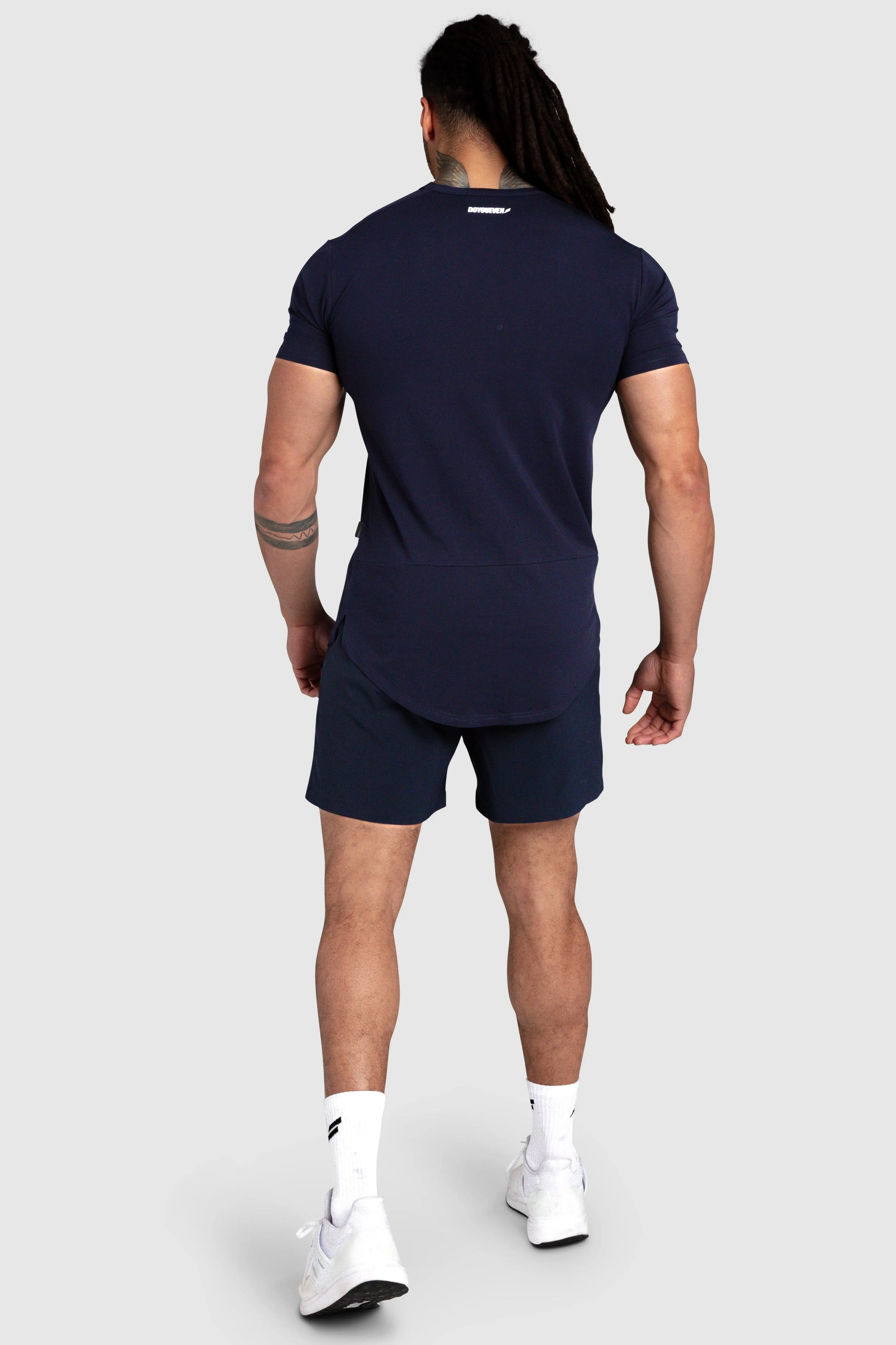 Mark Drop Tee V3 - Navy Nightsky sold by DOYOUEVEN product image thumbnail 4
