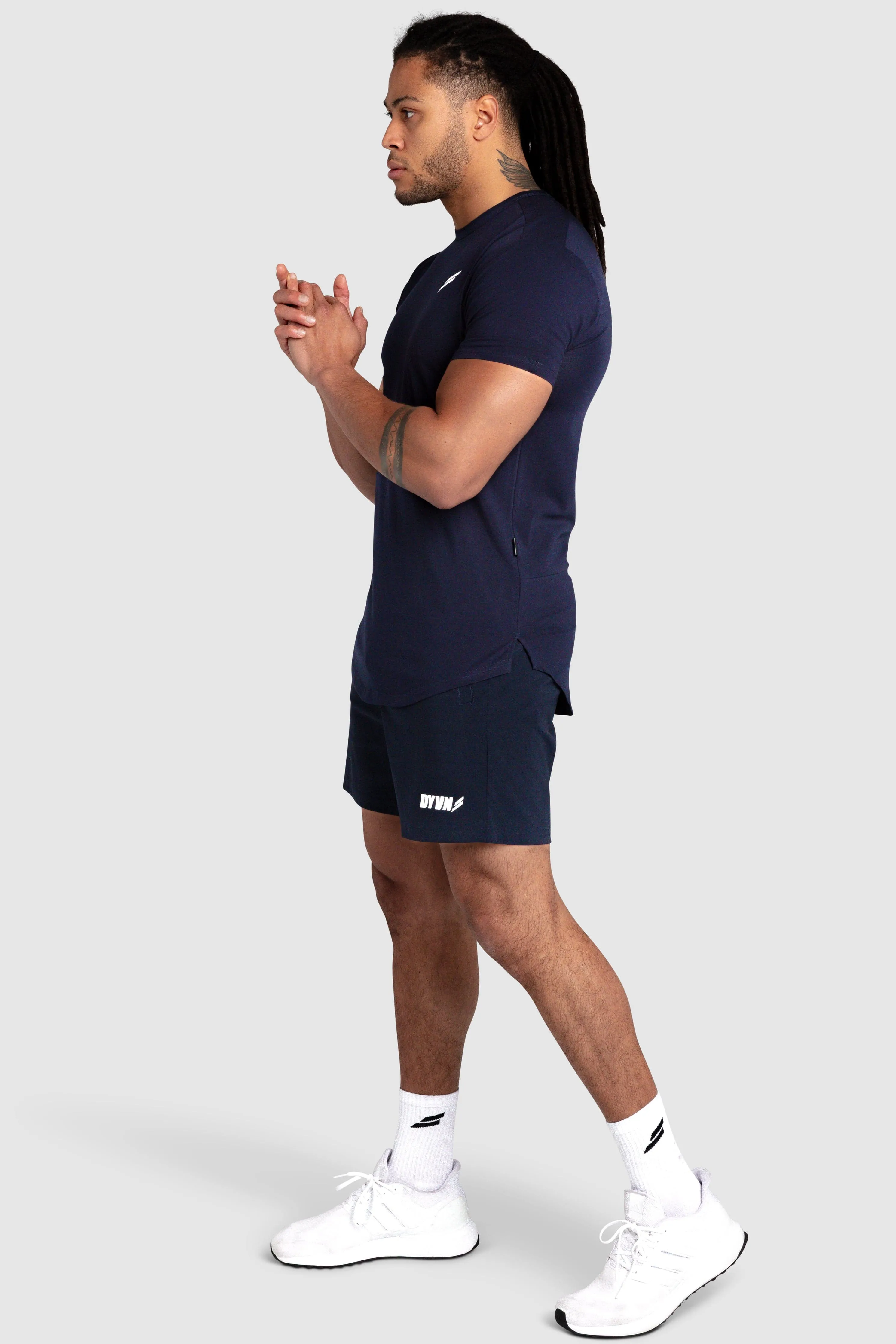 Mark Drop Tee V3 - Navy Nightsky sold by DOYOUEVEN product image thumbnail 5
