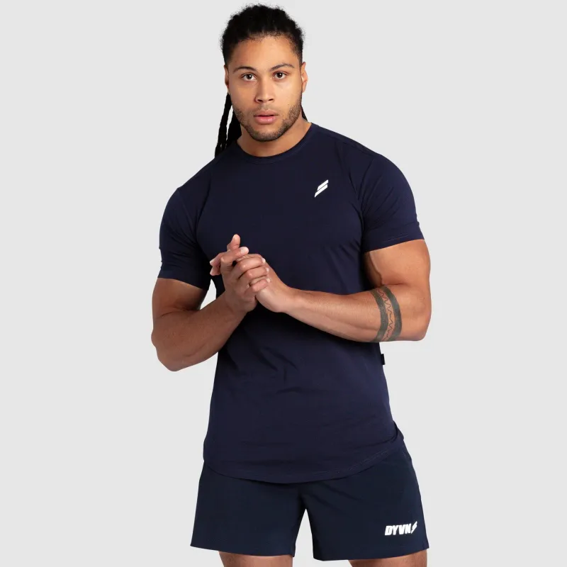 Mark Drop Tee V3 - Navy Nightsky sold by DOYOUEVEN