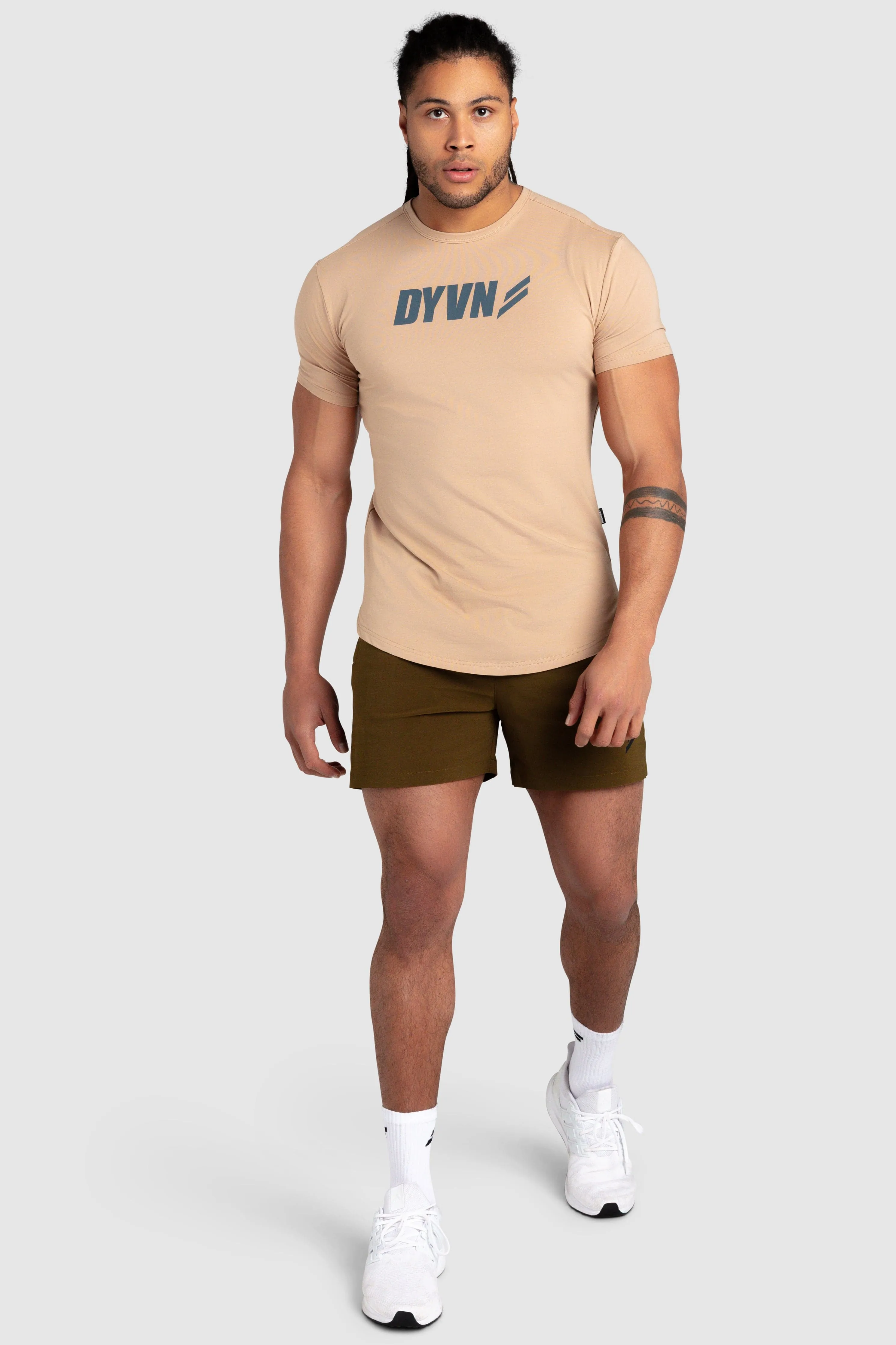 DYVN Drop Tee 'Prime' - Beige sold by DOYOUEVEN product image thumbnail 2