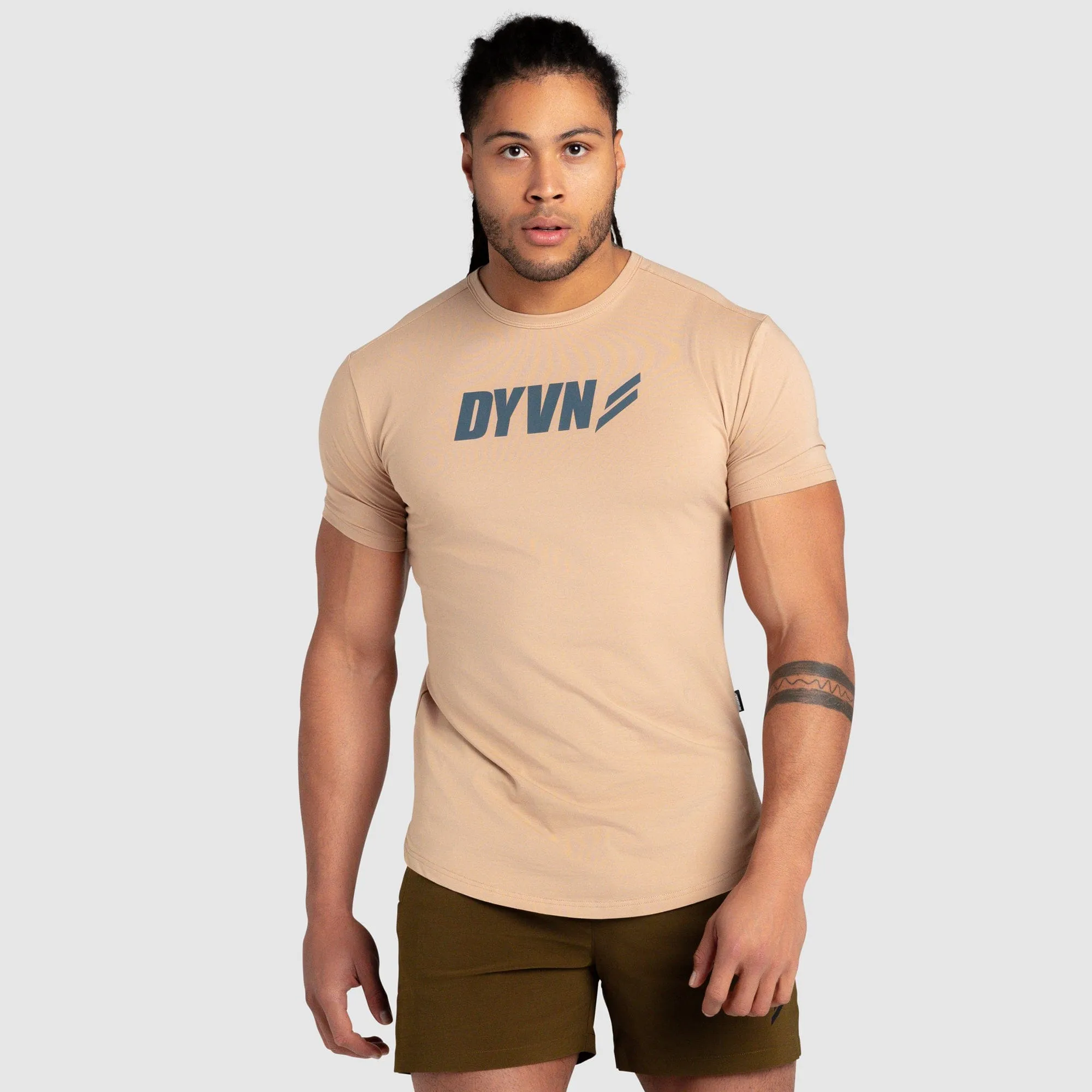 DYVN Drop Tee 'Prime' - Beige sold by DOYOUEVEN