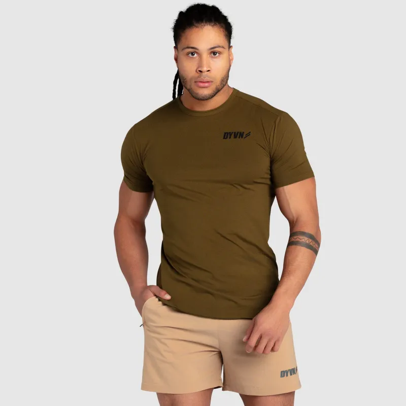DYVN Drop Tee 'Minimal' - Military Olive sold by DOYOUEVEN