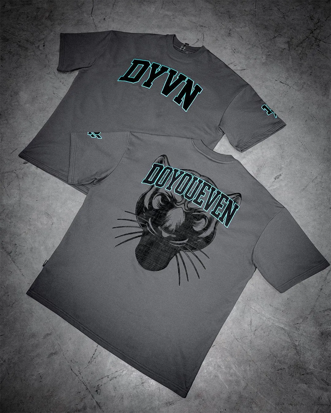 DYVN Heavyweight Oversize Tee - Charcoal sold by DOYOUEVEN product image thumbnail 5