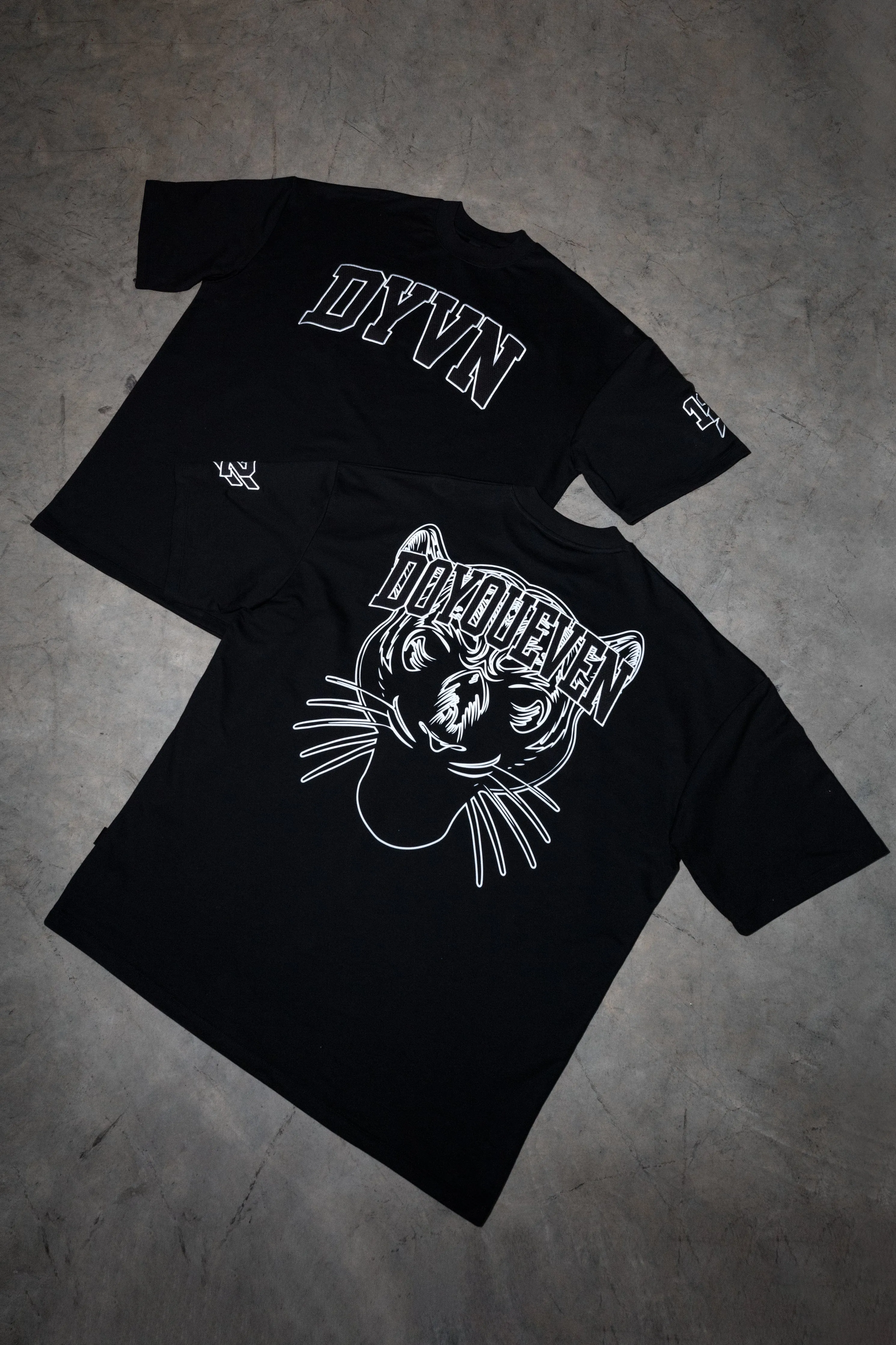 DYVN Heavyweight Oversize Tee - Black sold by DOYOUEVEN product image thumbnail 5