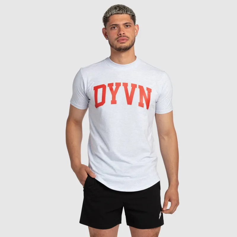 DYVN College Drop Tee - Grey Marle sold by DOYOUEVEN