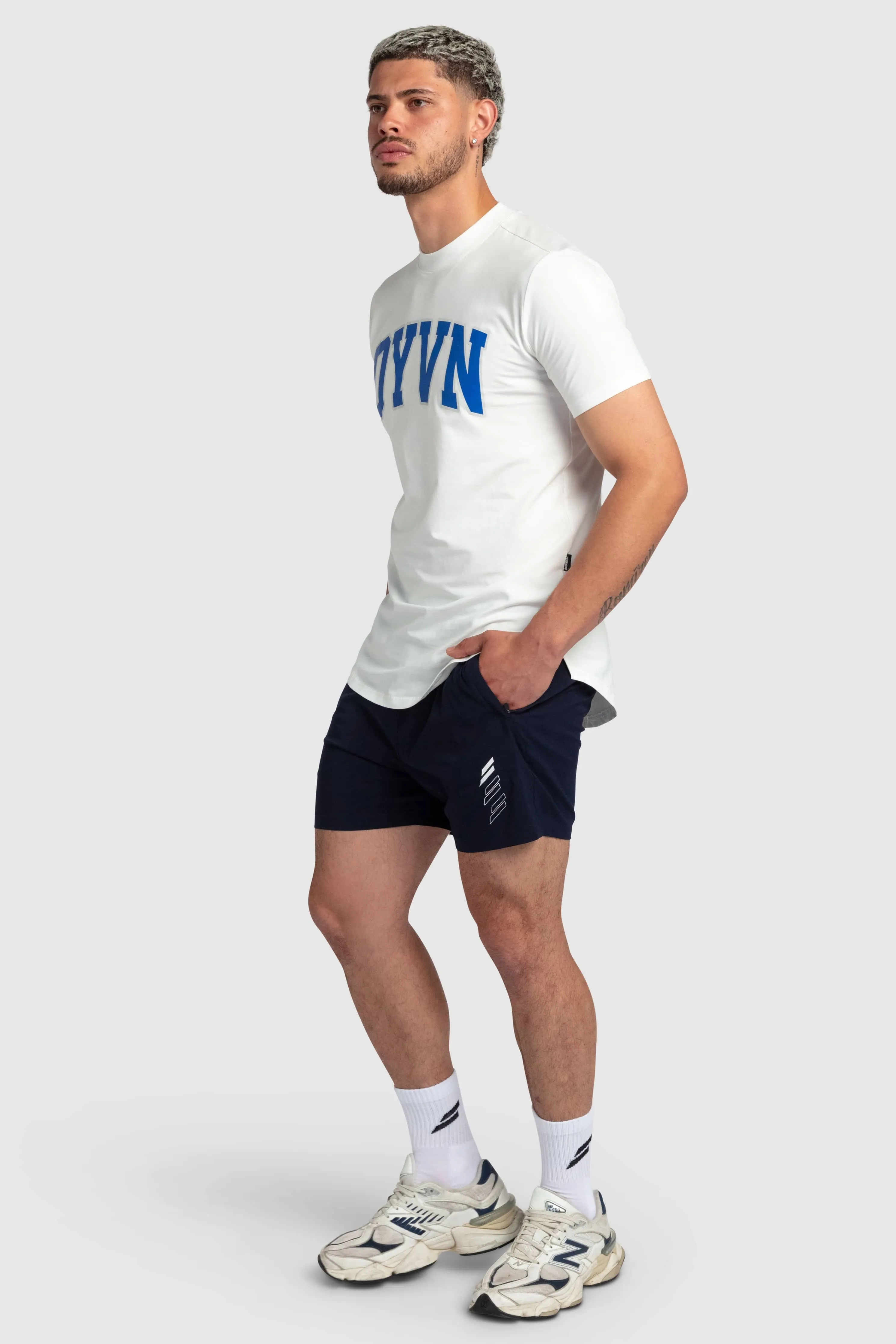 DYVN College Drop Tee - White sold by DOYOUEVEN product image thumbnail 3