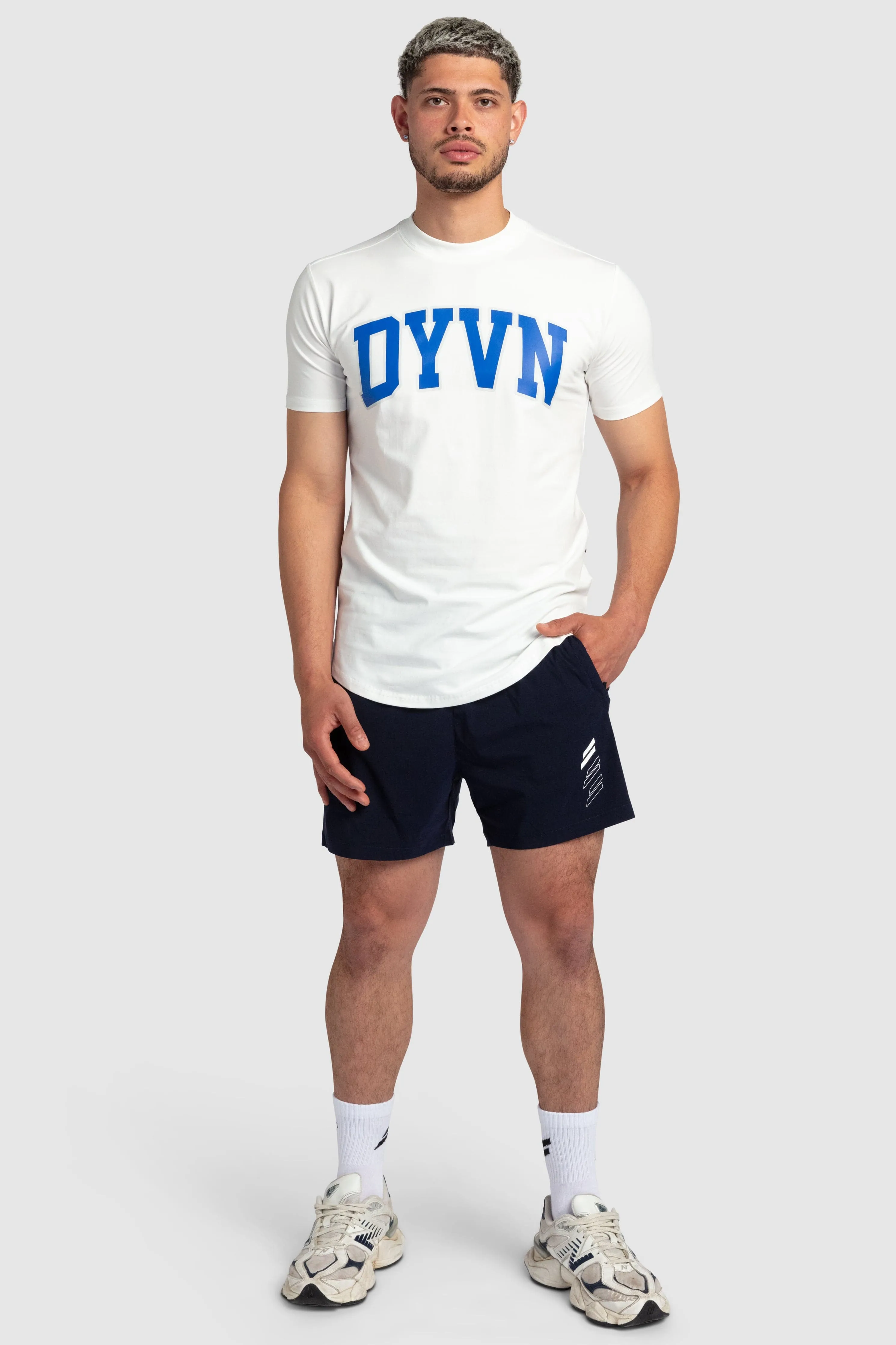 DYVN College Drop Tee - White sold by DOYOUEVEN product image thumbnail 2