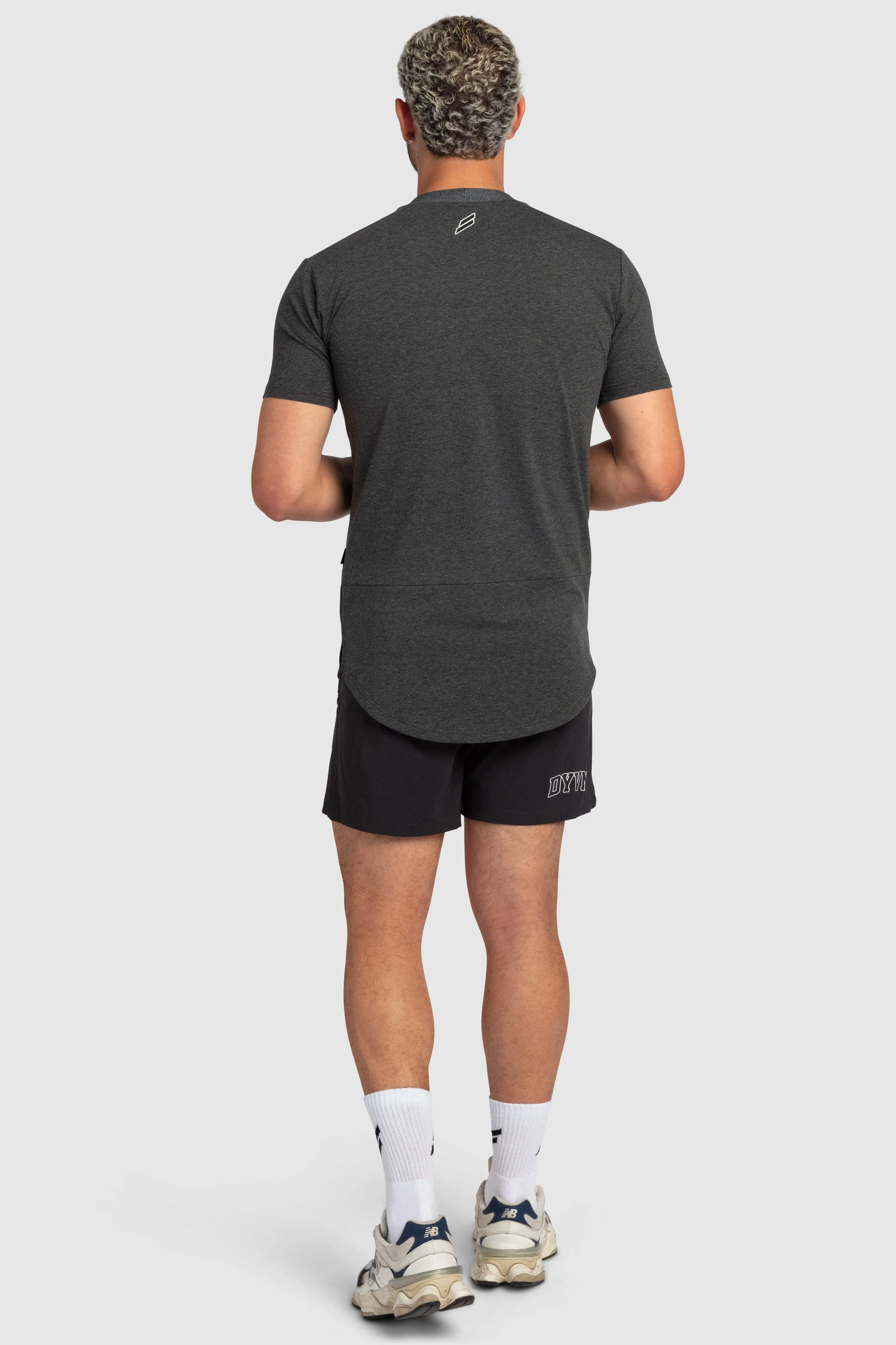 DYVN College Drop Tee - Charcoal sold by DOYOUEVEN product image thumbnail 5