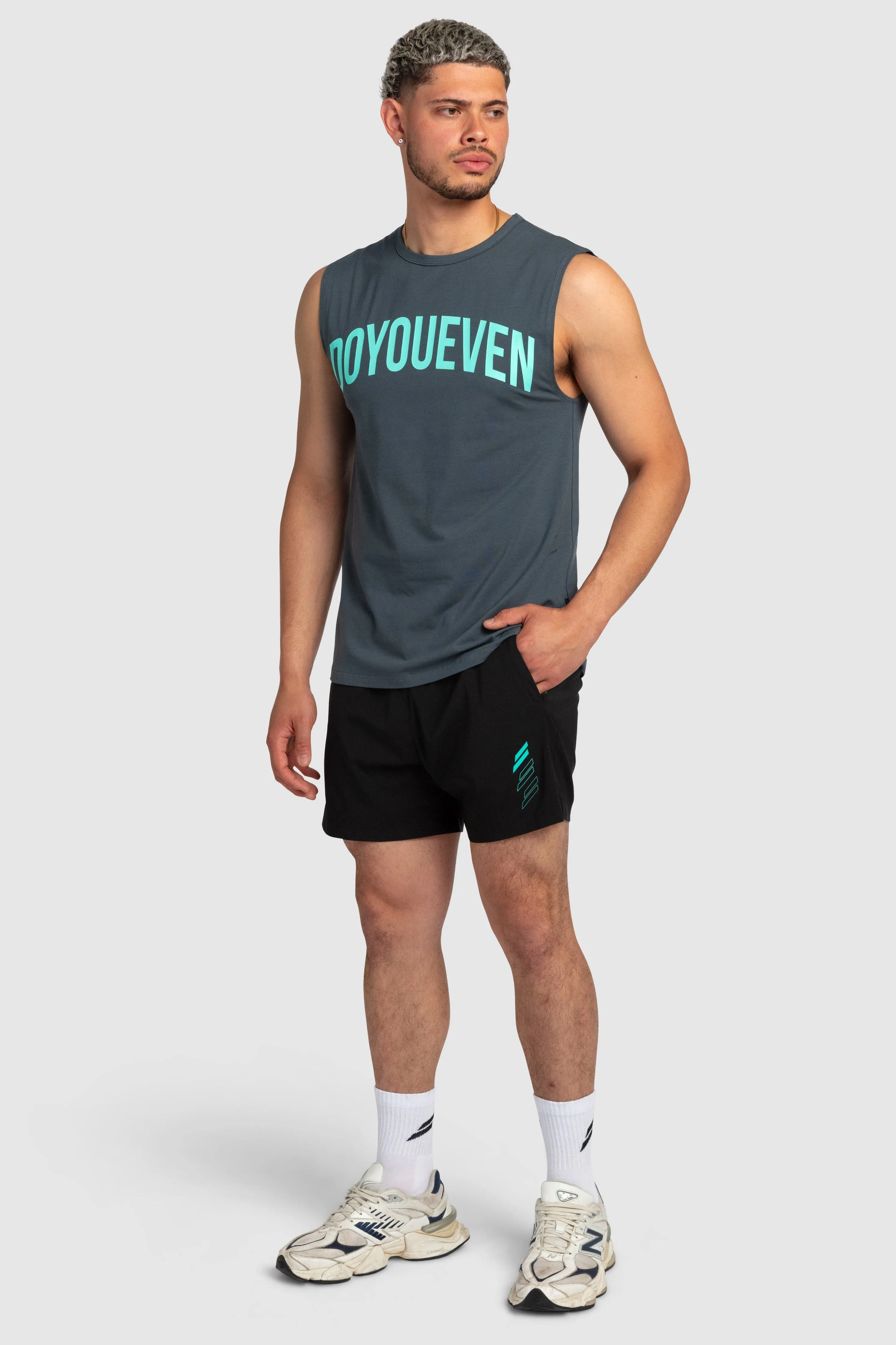 Power Muscle Tank - Charcoal sold by DOYOUEVEN product image thumbnail 3