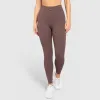 Ribbed Seamless Leggings - Espresso Brown sold by DOYOUEVEN