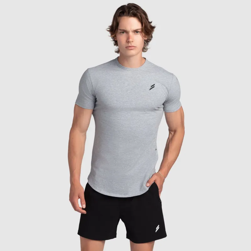 Mark Drop Tee V3 - Grey Marl sold by DOYOUEVEN