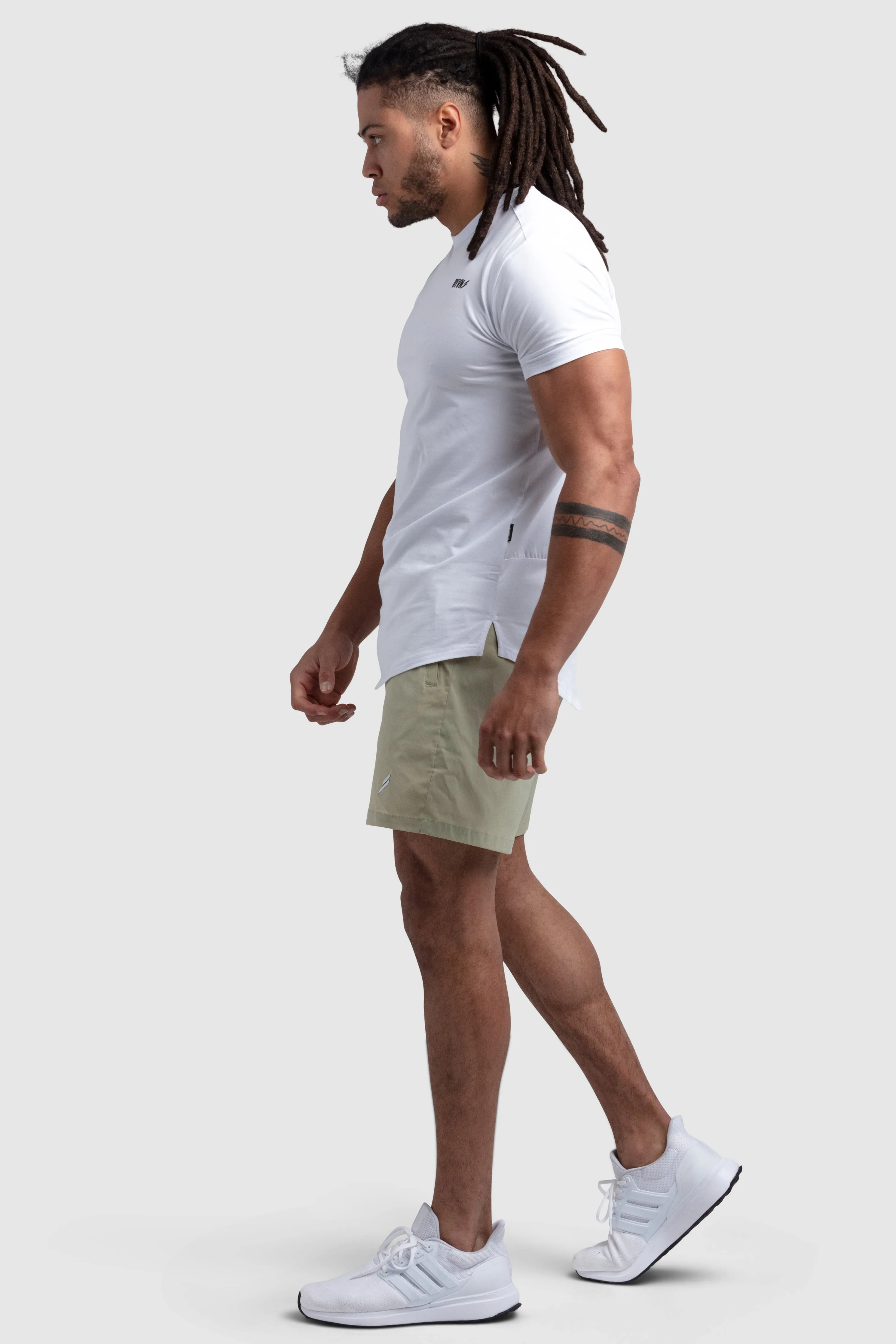 DYVN Drop Tee 'Minimal' - White sold by DOYOUEVEN product image thumbnail 3