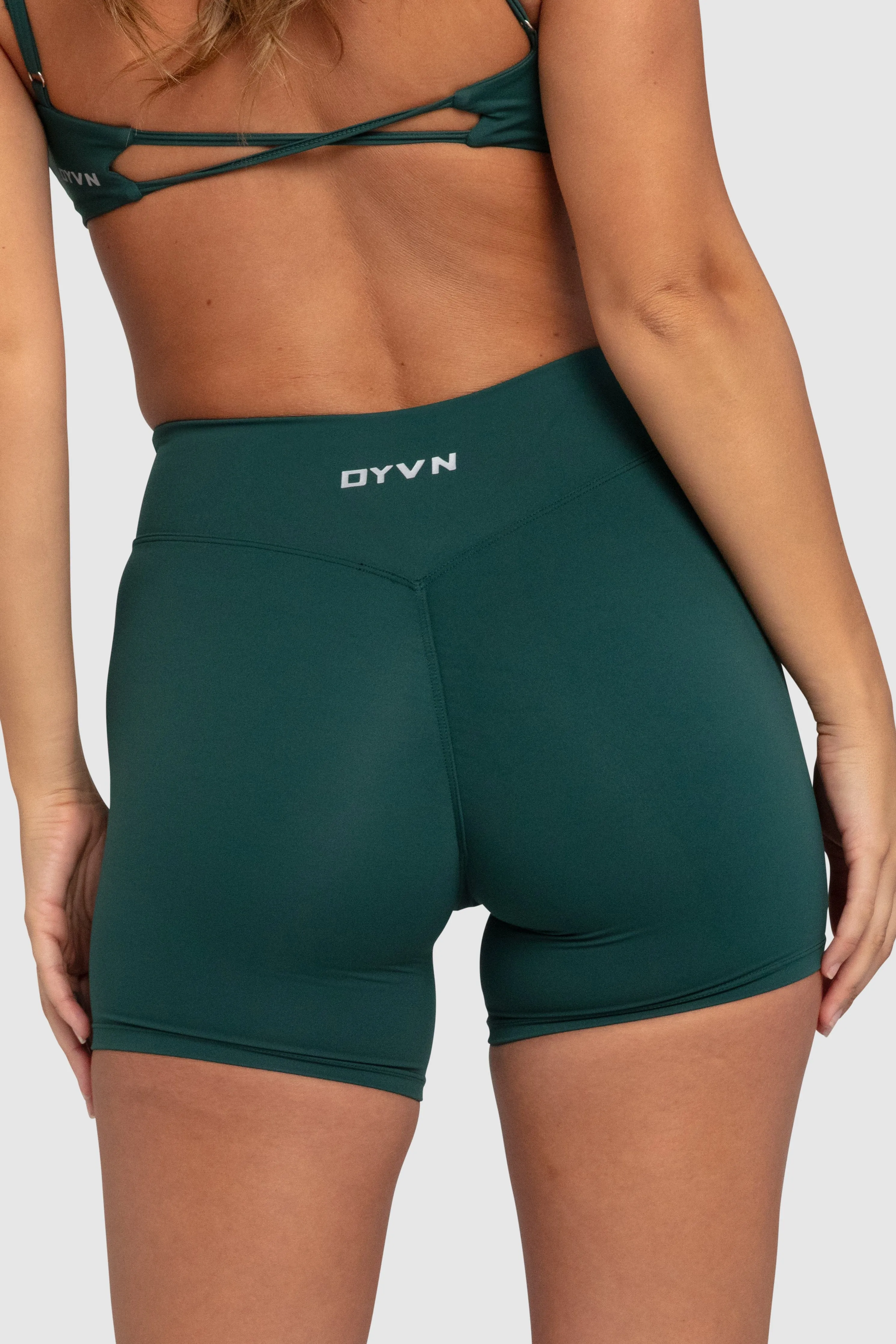 Aura Invisible Scrunch Shorts - Sea Green sold by DOYOUEVEN product image thumbnail 5