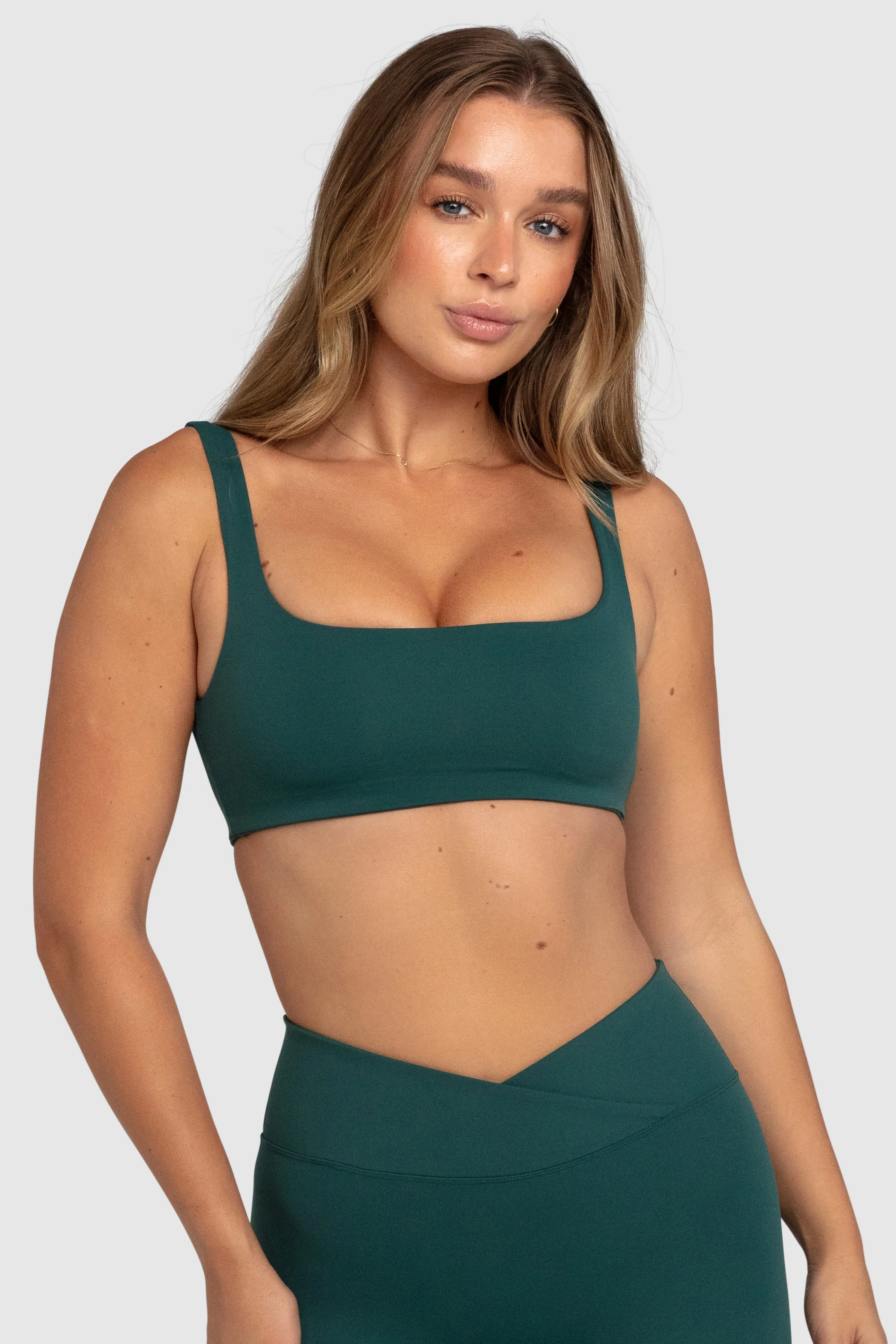 Aura Box-Cut Crop - Sea Green sold by DOYOUEVEN product image thumbnail 2