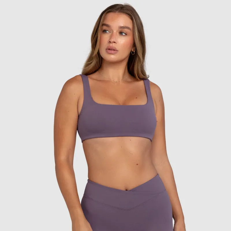 Aura Box-Cut Crop - Deep Purple made by DOYOUEVEN