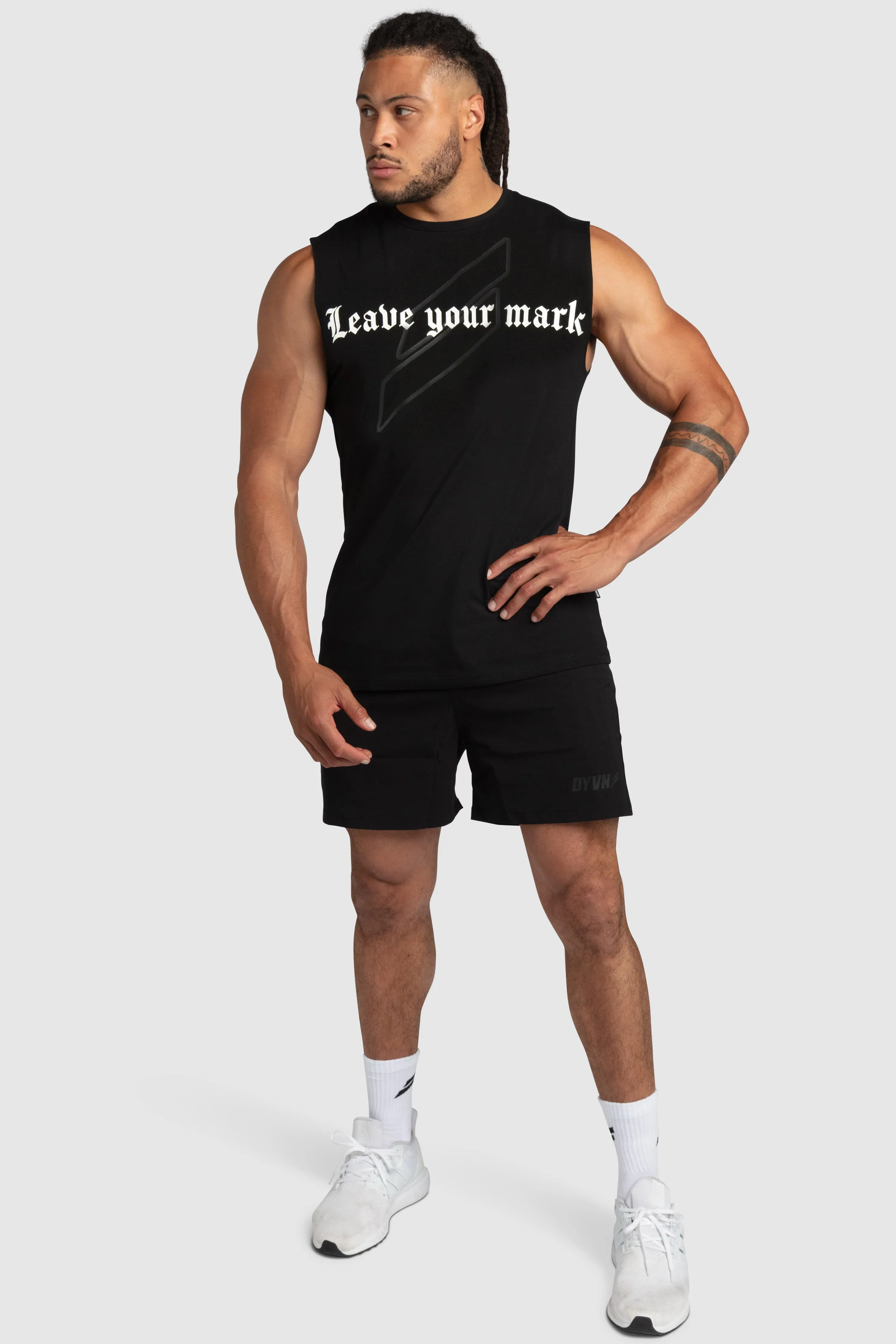LYM Power Muscle Tank - Black sold by DOYOUEVEN product image thumbnail 5