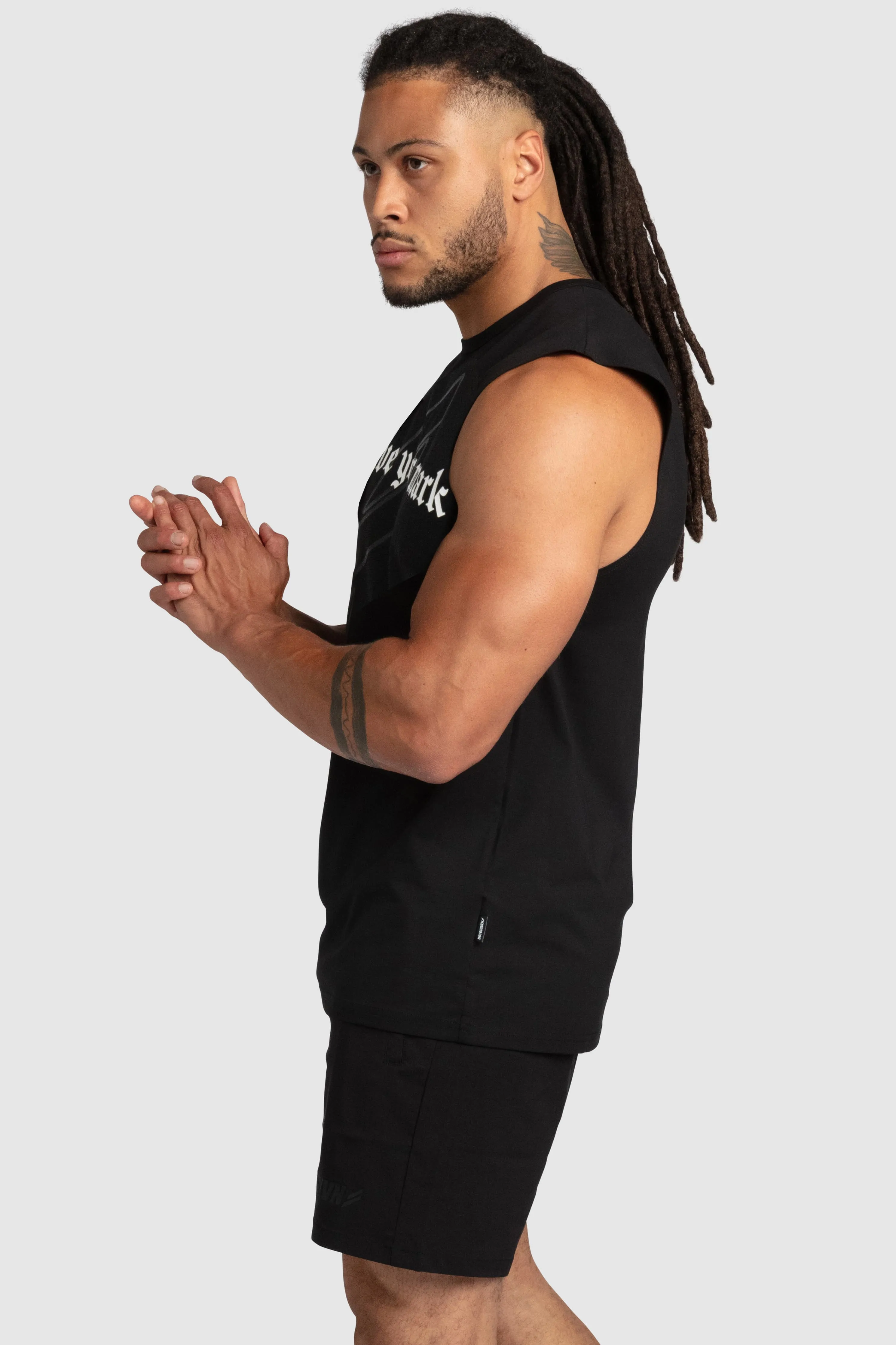 LYM Power Muscle Tank - Black sold by DOYOUEVEN product image thumbnail 3