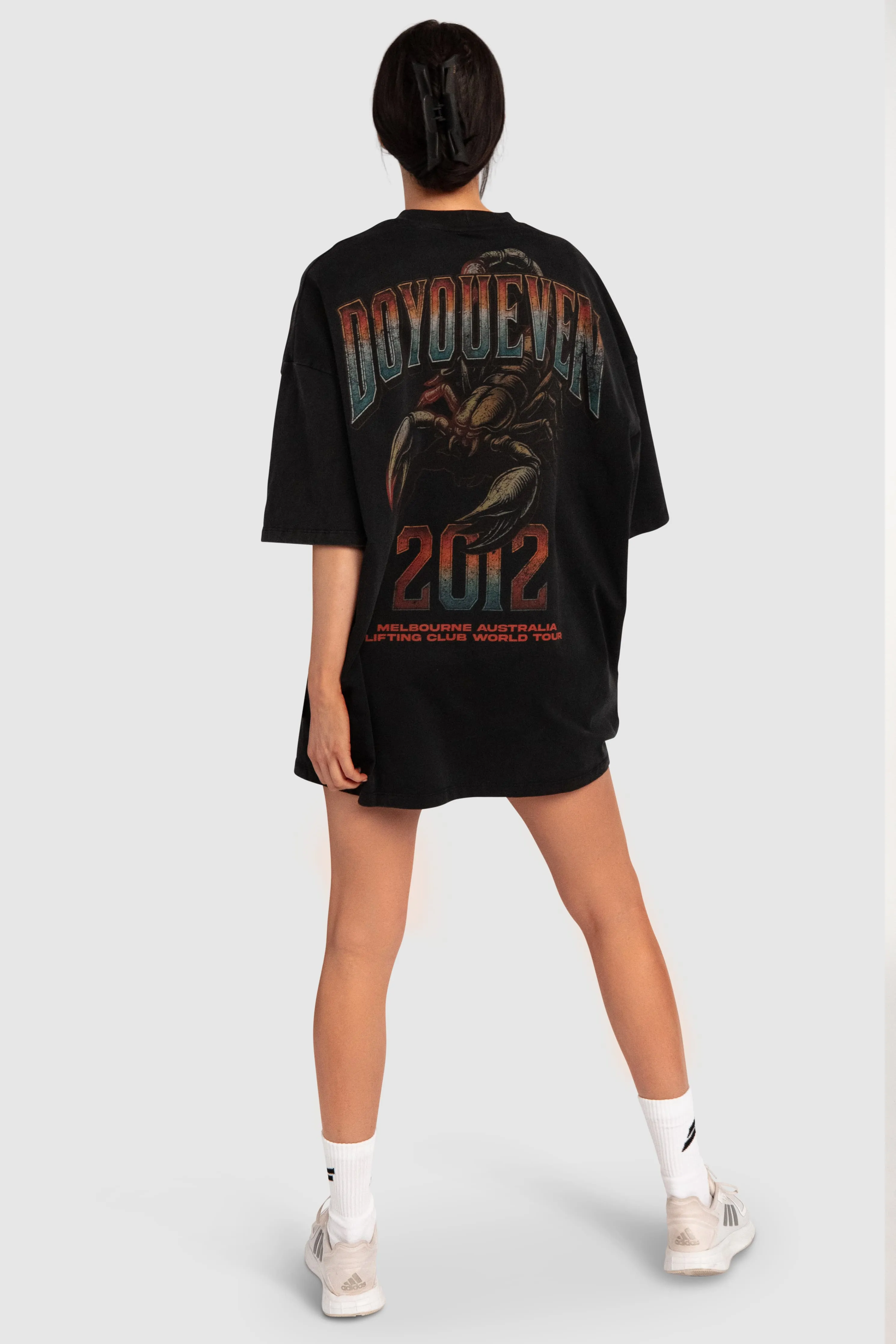 Sting Heavyweight Oversize Tee - Black Acid Wash sold by DOYOUEVEN product image thumbnail 5