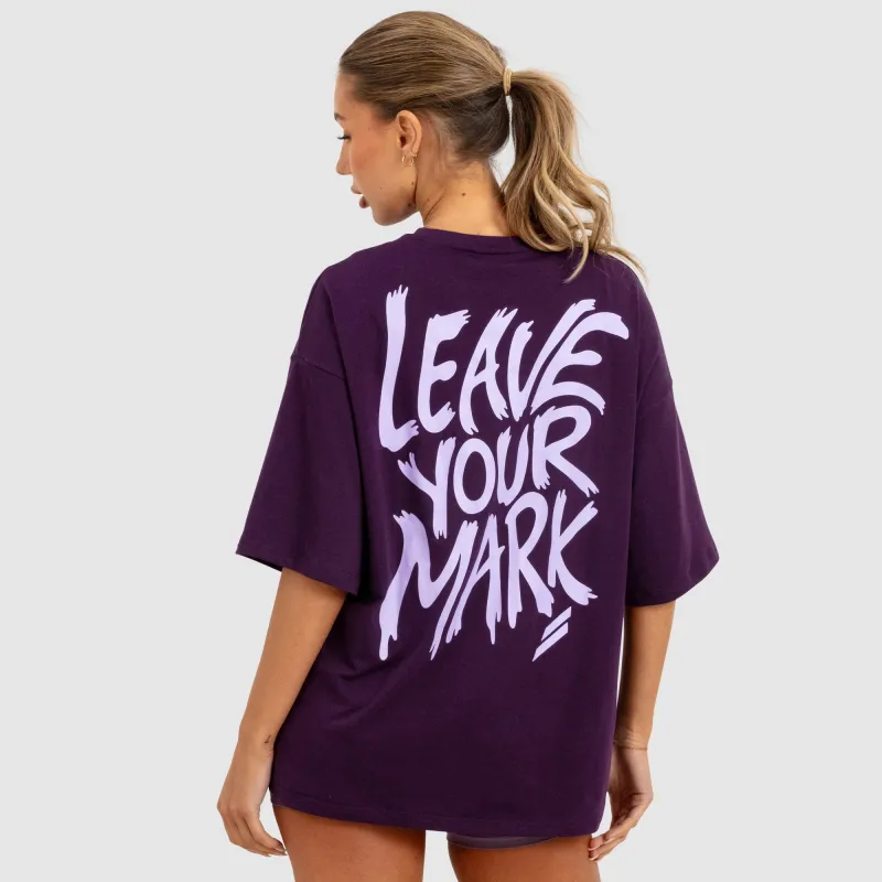 LYM Lightweight Oversize Tee - Deep Purple made by DOYOUEVEN
