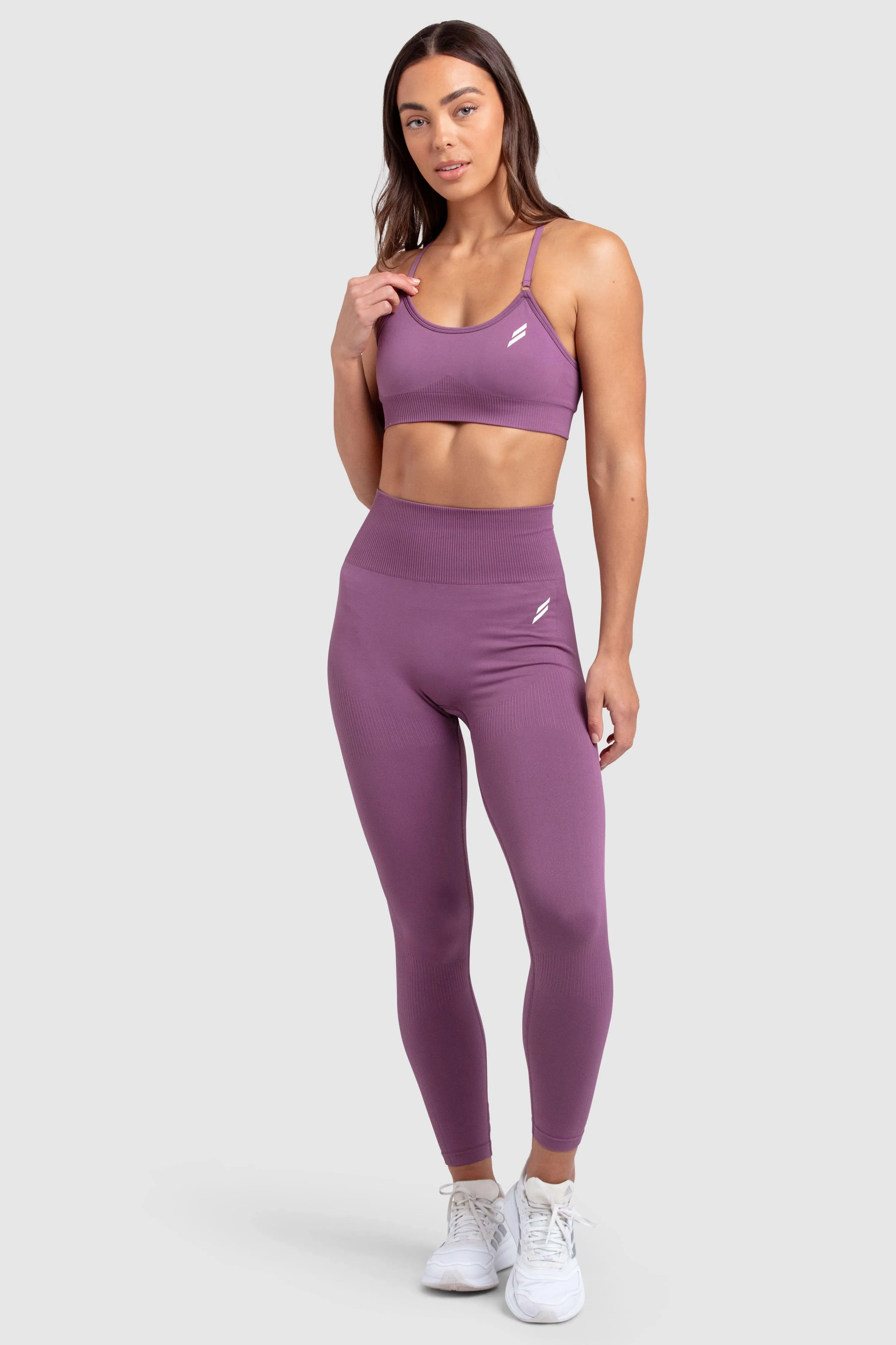 Impact Solid Leggings - Mauve Purple sold by DOYOUEVEN product image thumbnail 2