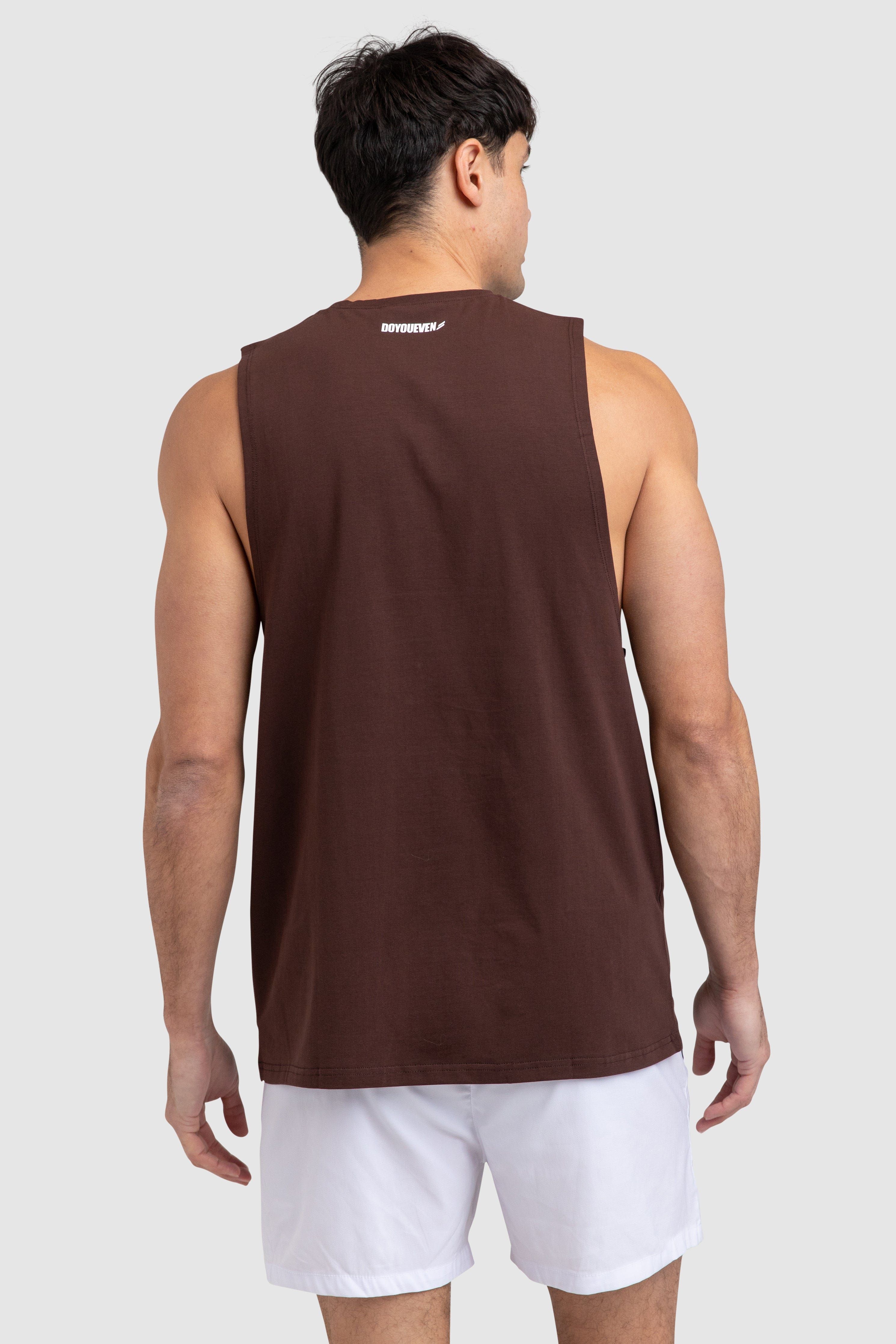 Mark Muscle Tank V3 - Dark Brown sold by DOYOUEVEN product image thumbnail 6