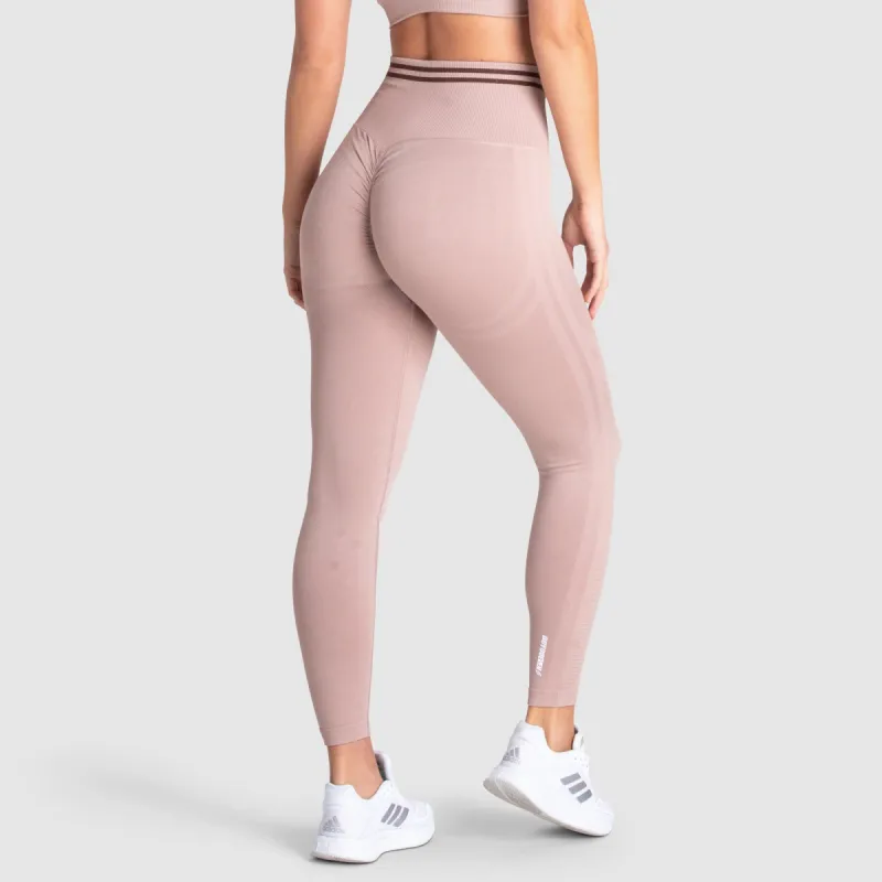 DYE Scrunch Seamless Leggings - Mocha Brown sold by DOYOUEVEN