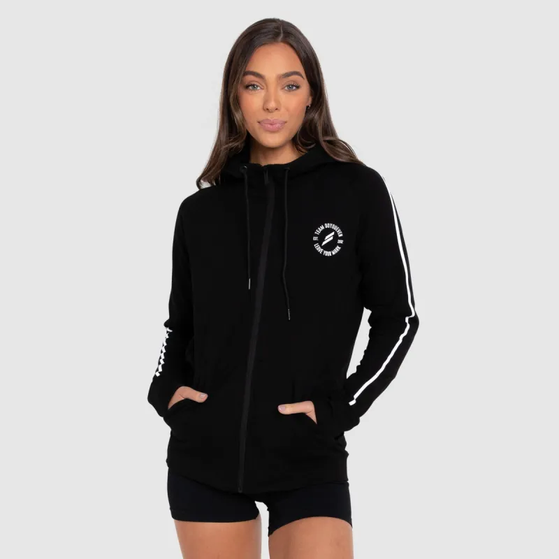 Elite Hoodie - Black/White sold by DOYOUEVEN