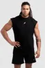 Mark Oversize Cutoff Tank - Black sold by DOYOUEVEN