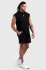 Mark Oversize Cutoff Tank - Black sold by DOYOUEVEN