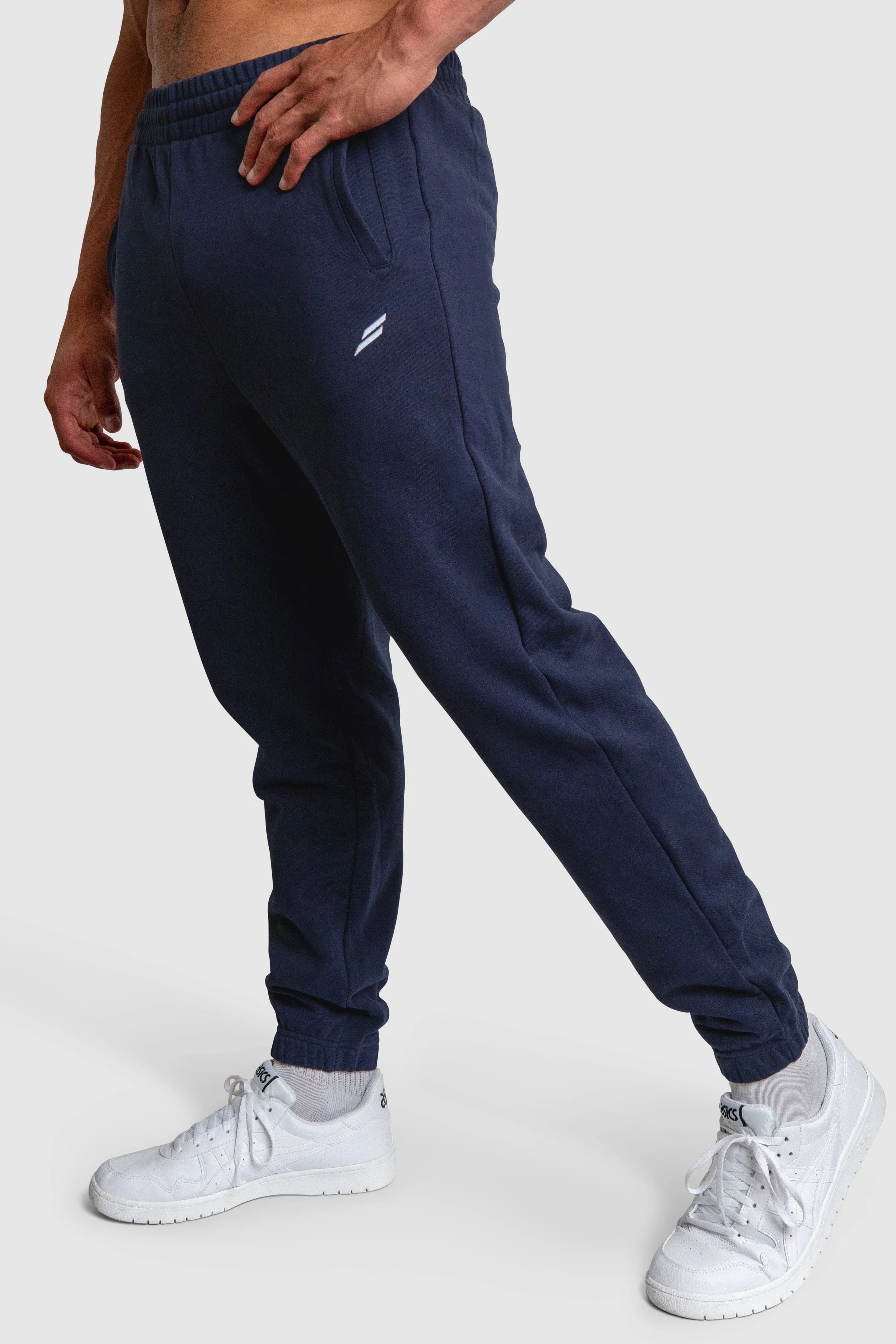 Mark Relaxed Track Pants - Navy sold by DOYOUEVEN product image thumbnail 3