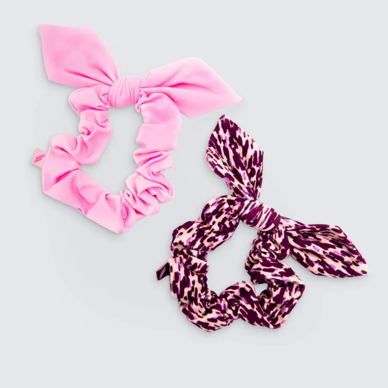 Excel+ Scrunchies - 2PK Candy Pink/Wild Berry sold by DOYOUEVEN